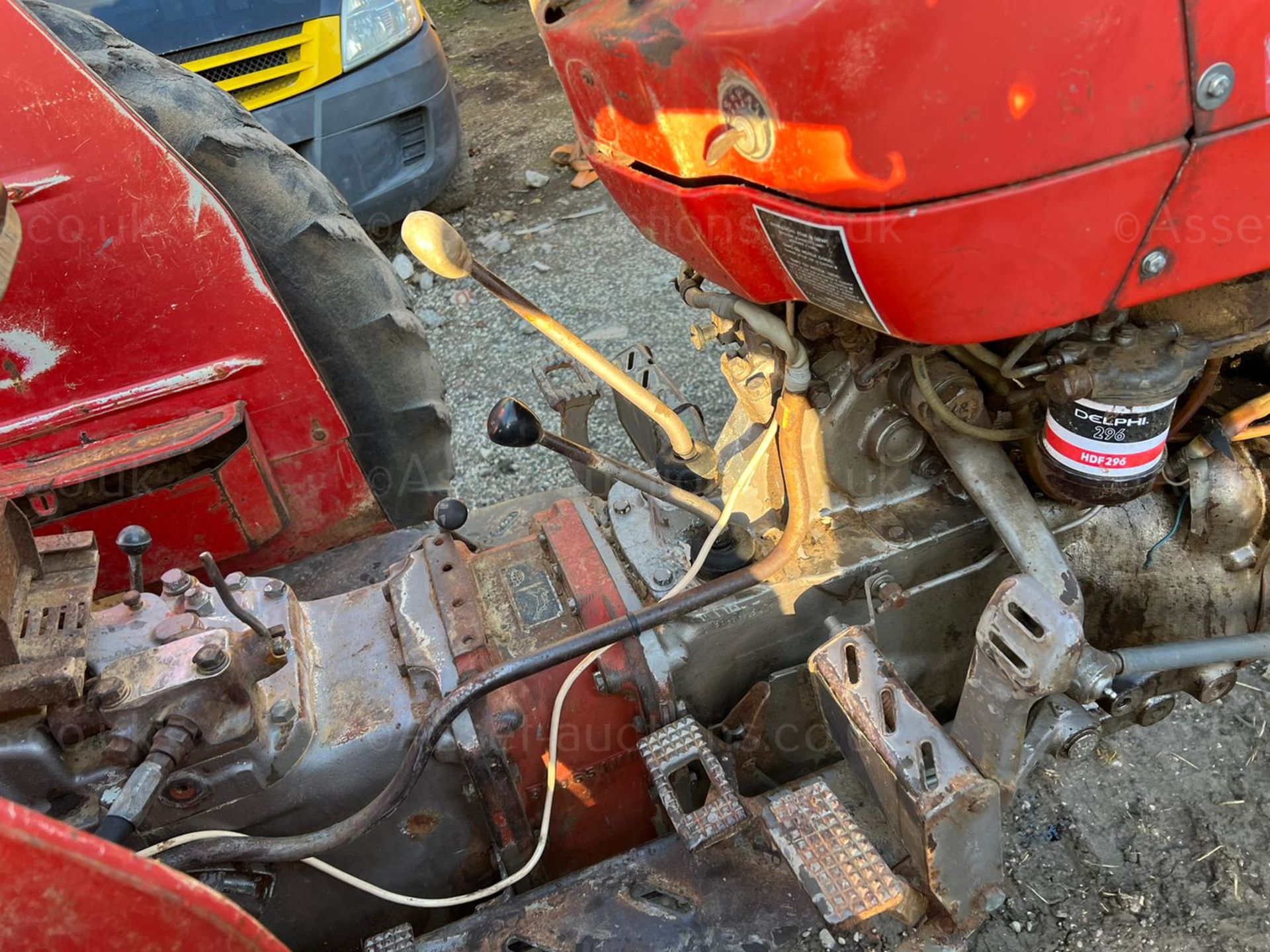 MASSEY FERGUSON 158 62hp TRACTOR, RUNS AND DRIVES, PICKUP HITCH, SHOWING 649 HOURS *PLUS VAT* - Image 8 of 9