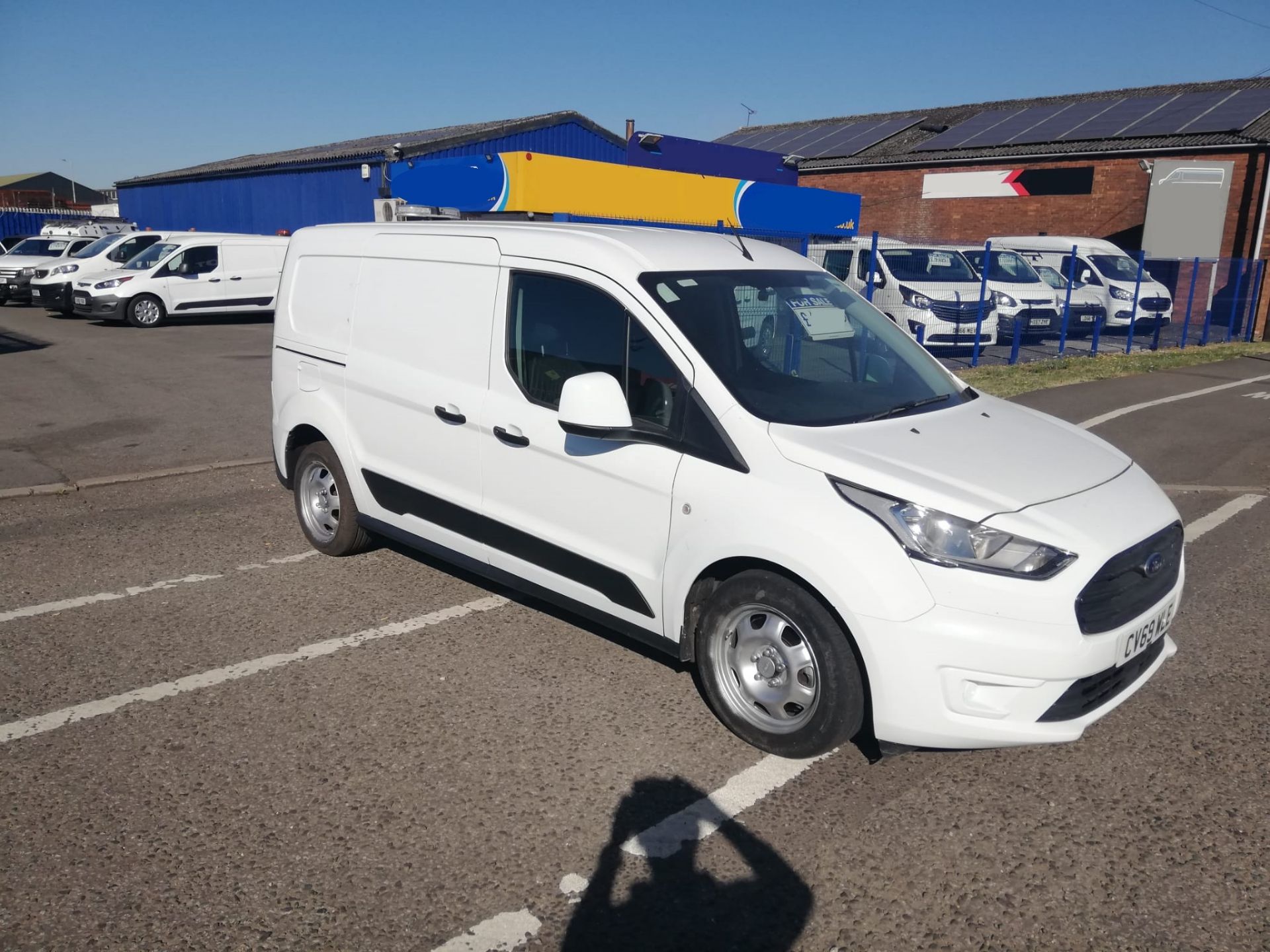 2019/69 FORD TRANSIT CONNECT 230 BASE TDCI WHITE PANEL VAN, 50,000 MILES *PLUS VAT* - Image 3 of 10