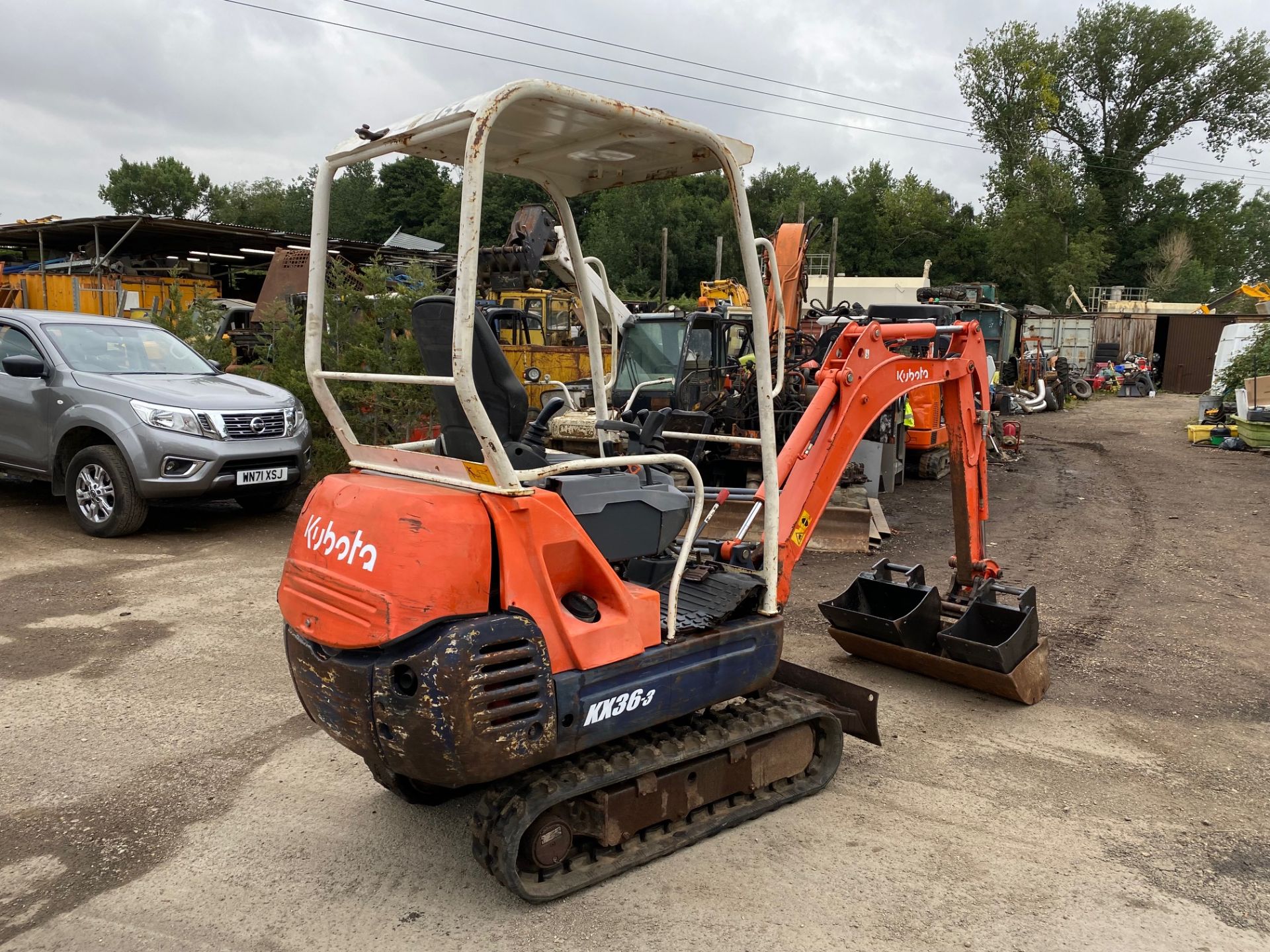 09 Kubota KX36-3 1.5 Ton Mini Digger *PLUS VAT* - Image 3 of 5