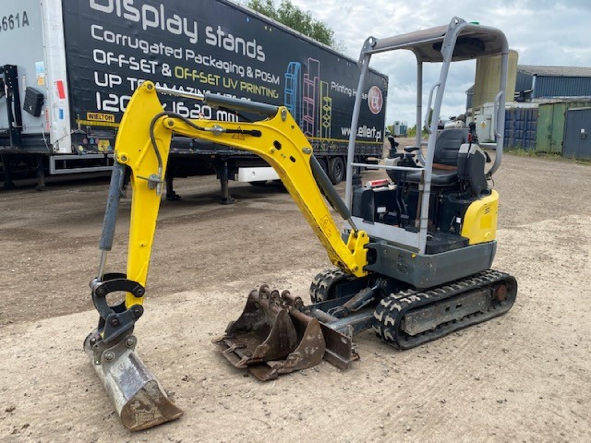 2015 WACKER NEUSON E17Z, 1.7 TON MINI DIGGER *PLUS VAT*