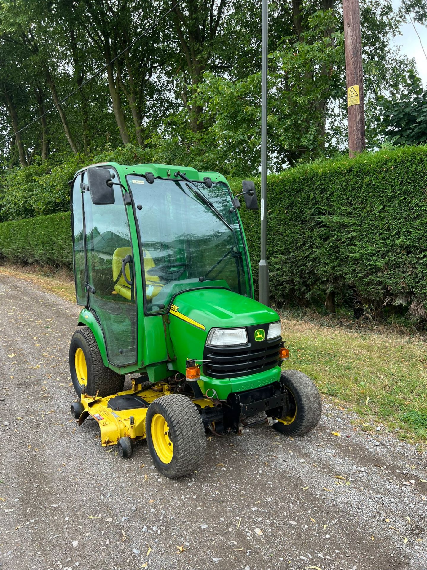 JOHN DEERE X595 DIESEL TRACTOR MOWER 4x4 *PLUS VAT*