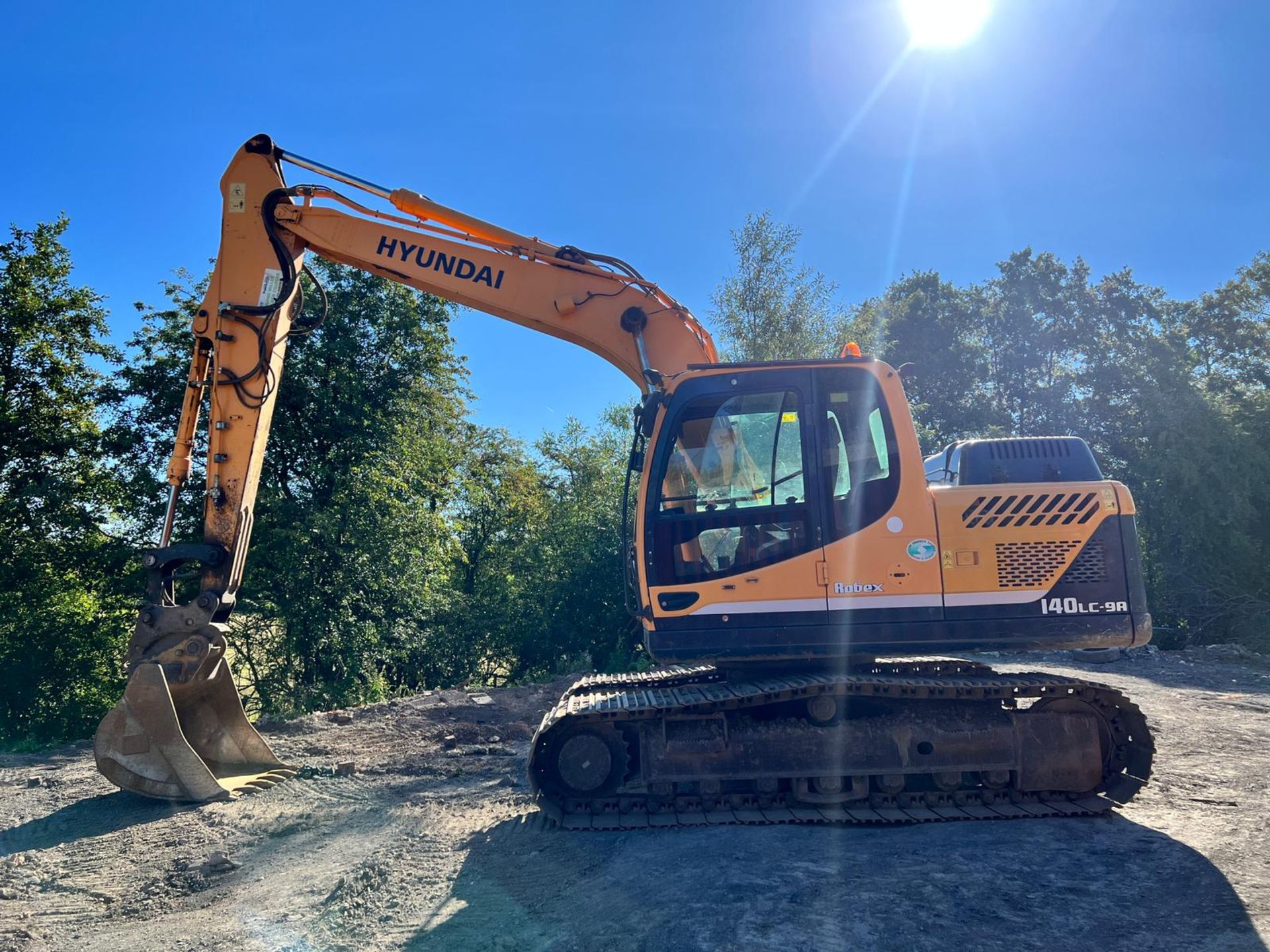 2015 Hyundai Robex 140LC-9A 14 Tonne Excavator *PLUS VAT* - Image 8 of 23