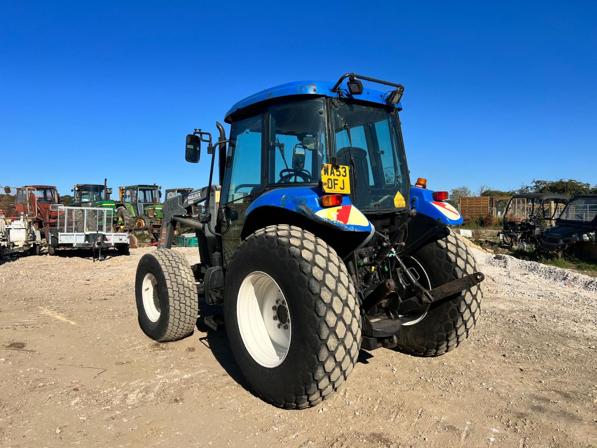 New Holland TD75D 4WD Tractor With Mailleux MX55U Front Loader *PLUS VAT* - Image 6 of 24