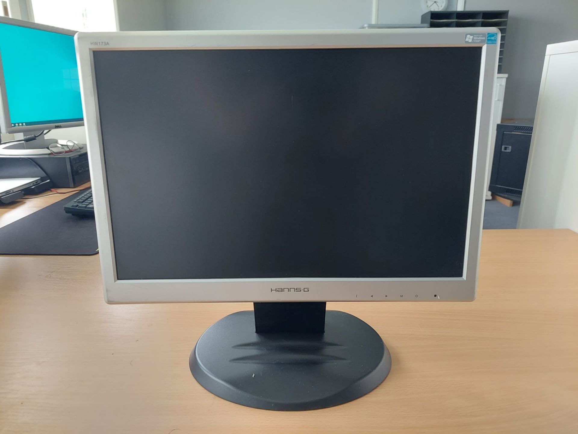 3x HannsG HW173A 17 Inch Monitors *NO VAT* - Image 3 of 9