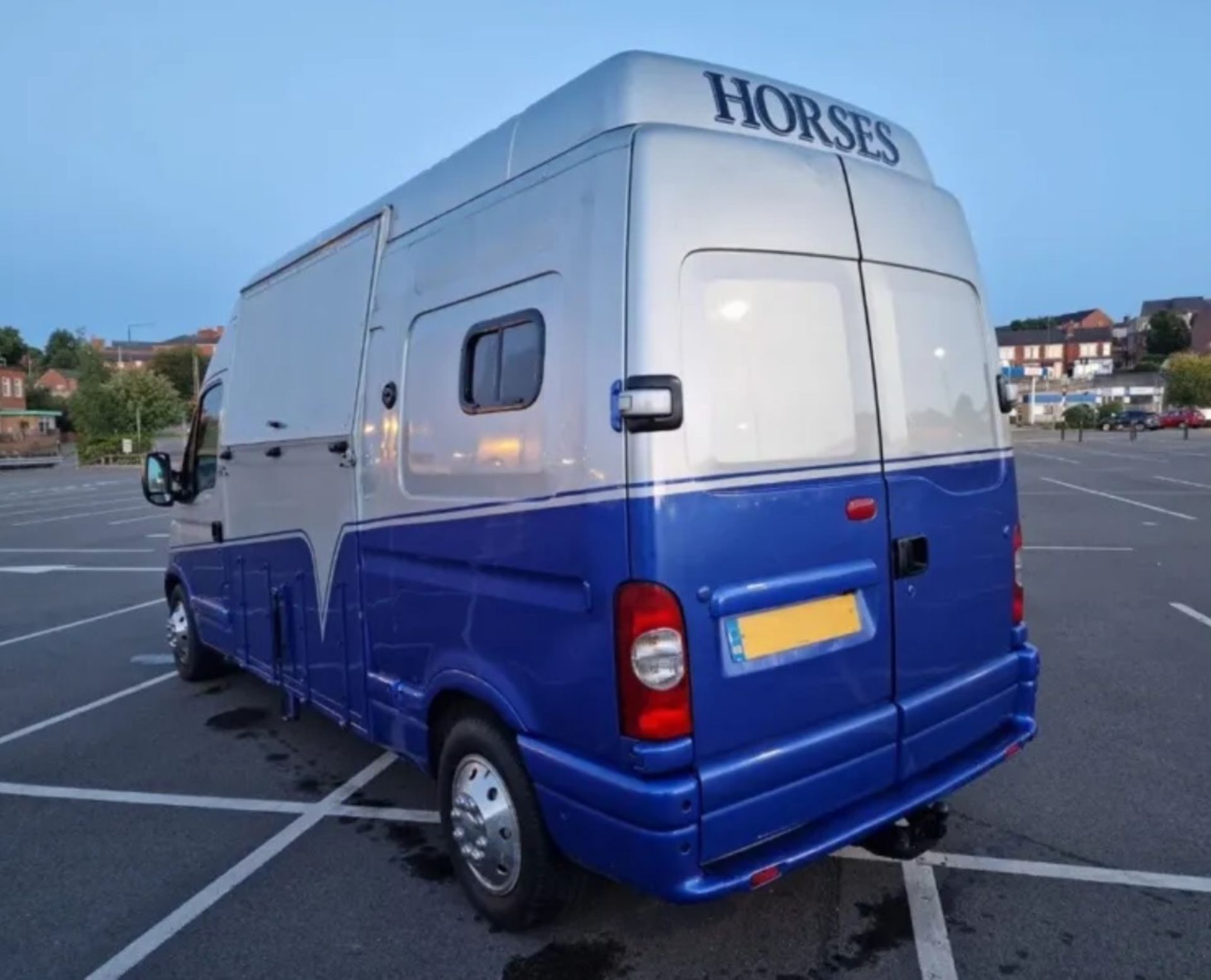 2007 /07 REG RENAULT MASTER LH35 DCI 120 2.5 DIESEL GREY AND BLUE HORSEBOX *NO VAT* - Image 5 of 15