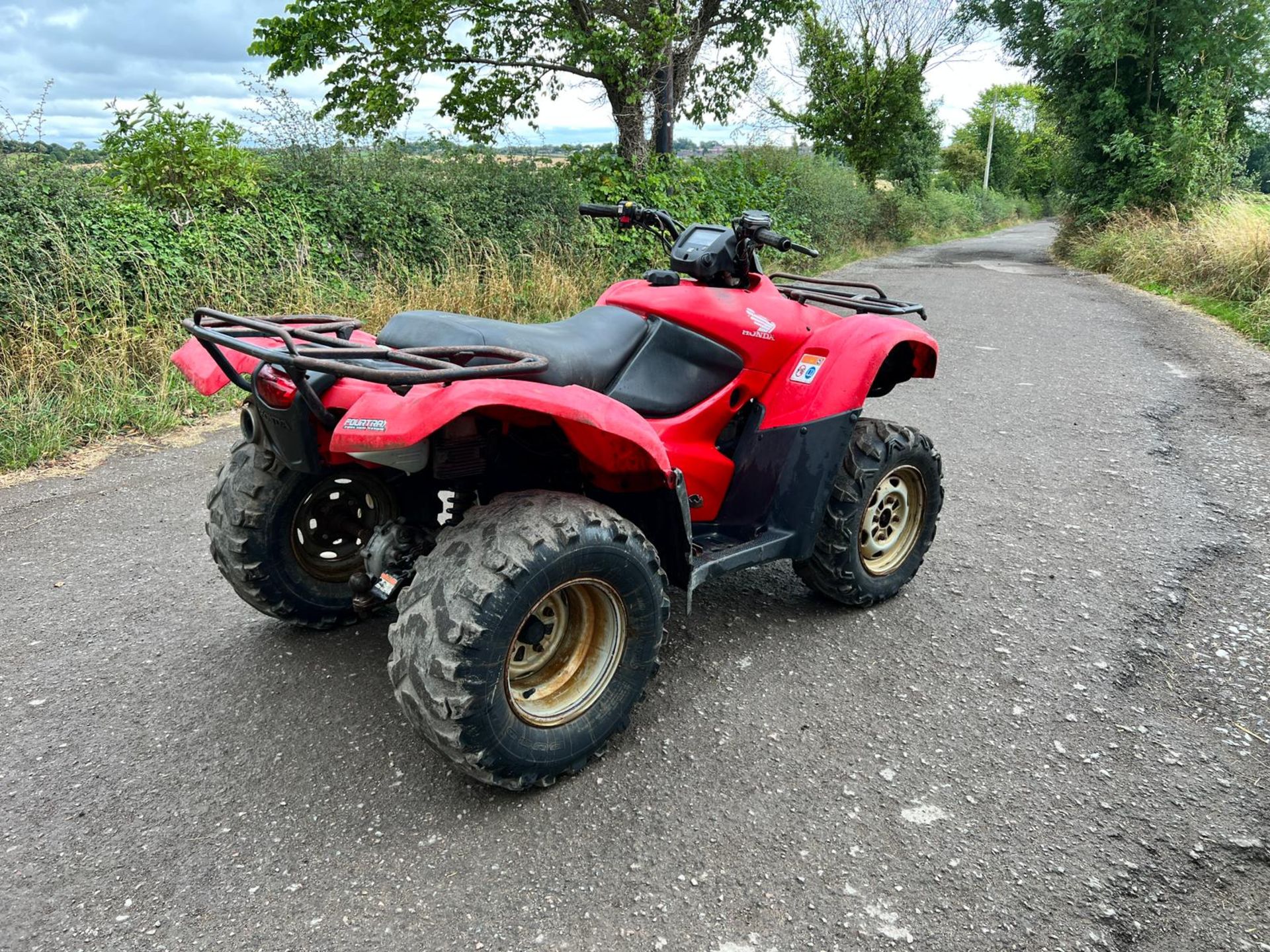 2011 Honda Fourtrax TRX420FM 4x4 Farm Quad Bike *PLUS VAT* - Image 4 of 9