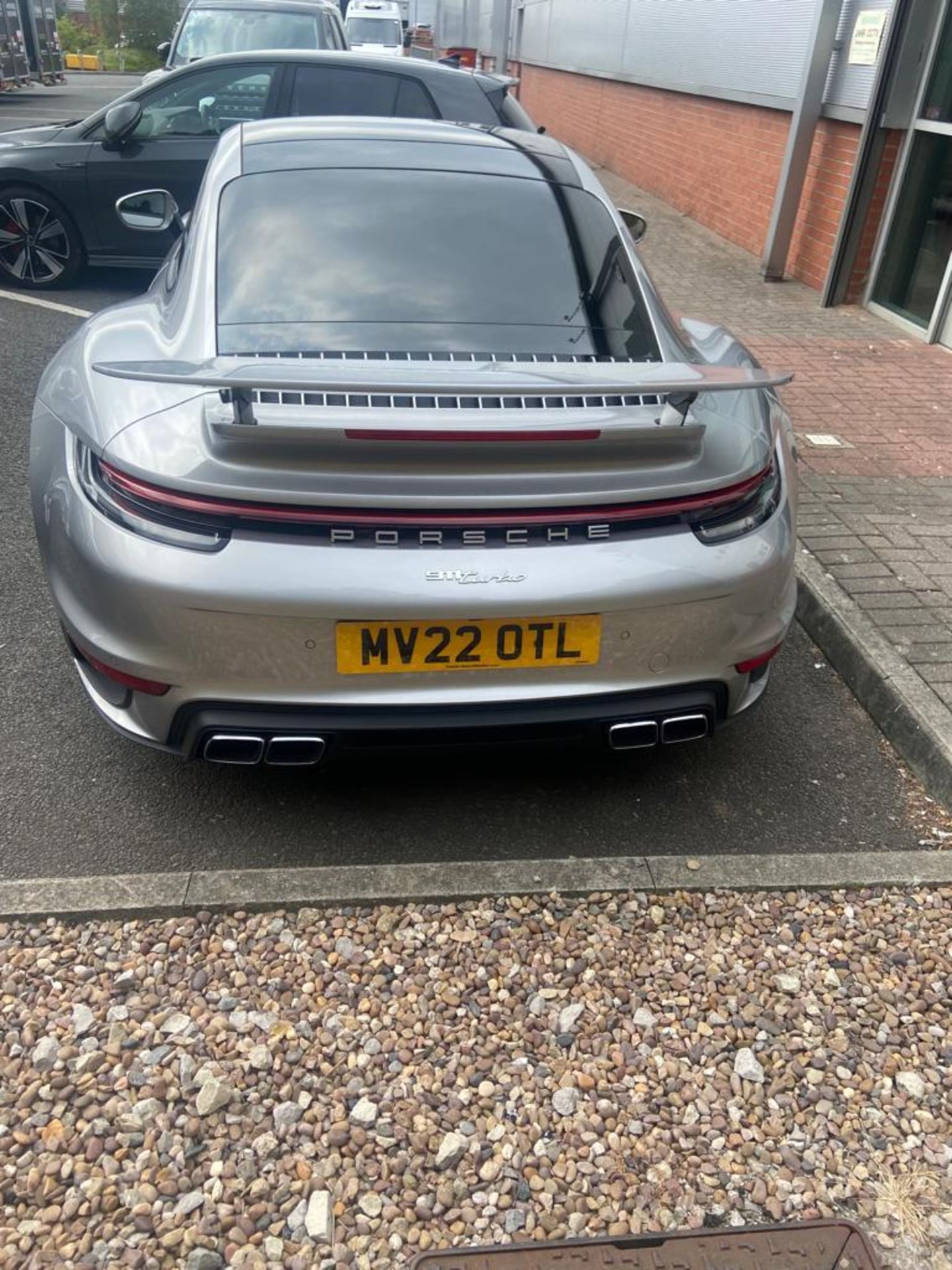 2022 PORSCHE 992 TURBO S-A SILVER COUPE *PLUS VAT* - Image 2 of 11