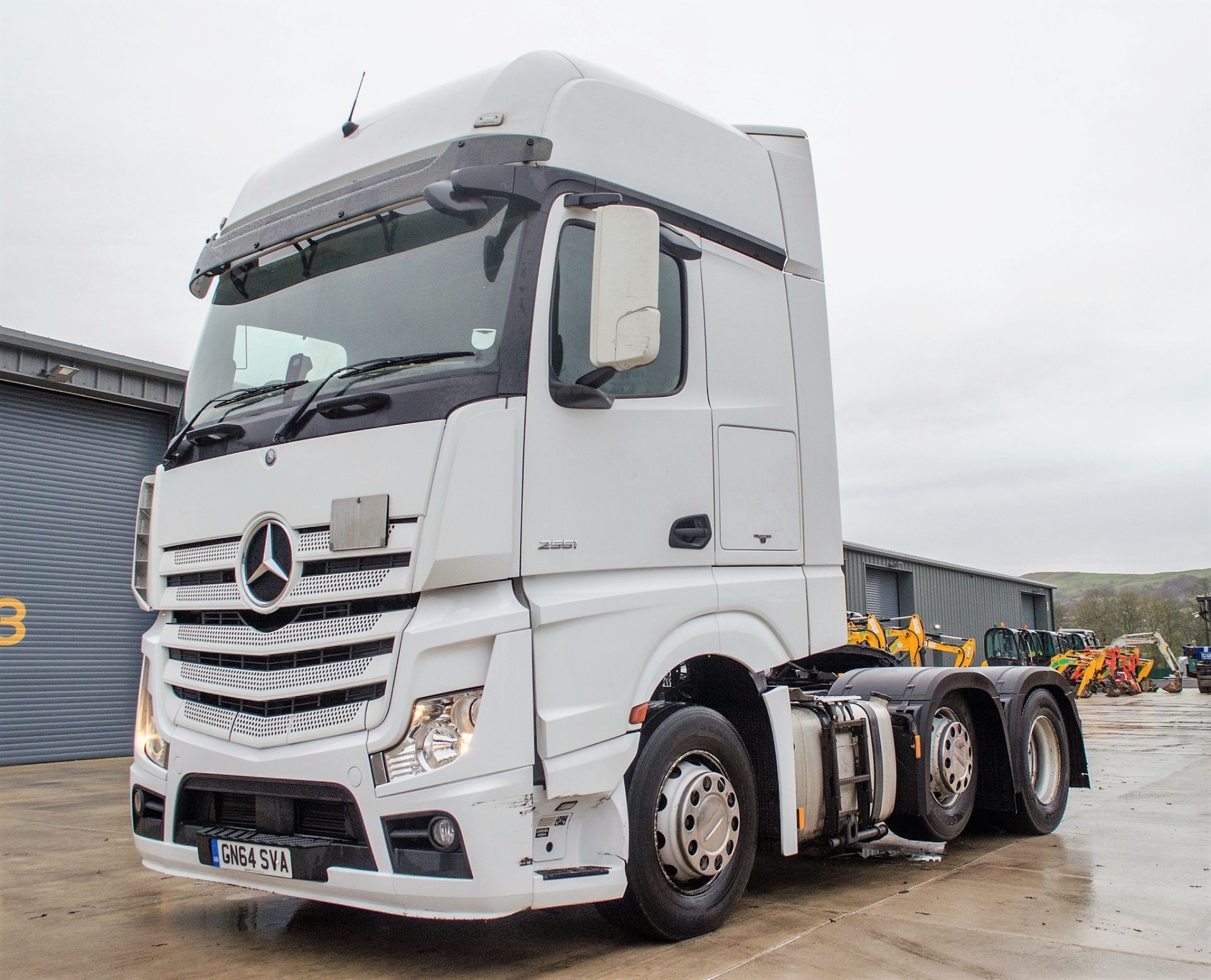 2014/64 MERCEDES ACTROS 2551LS WHITE TRUCK *PLUS VAT*