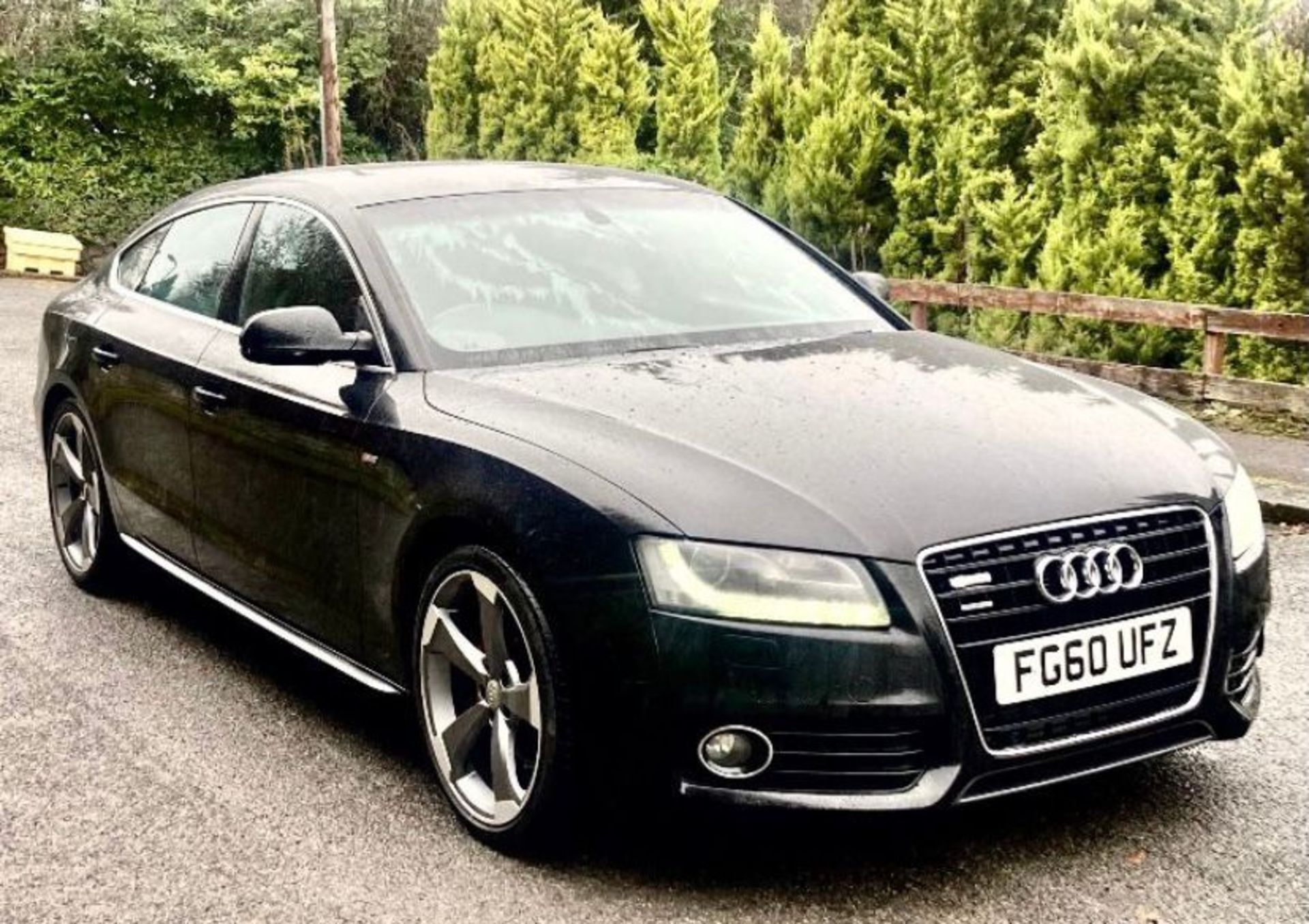 2010/60 REG AUD A5 S LINE TDI QUATTRO S-A 3.0 DIESEL SEMI AUTOMATIC BLACK COUPE *NO VAT*