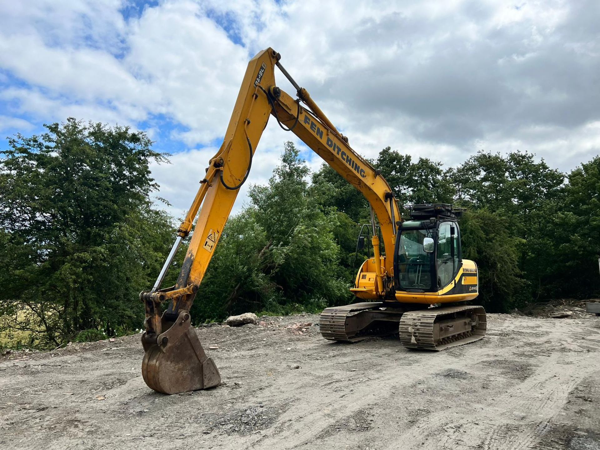 2007 JCB JS145 14.5 Tonne Excavator With Long Reach Boom *PLUS VAT* - Image 9 of 27