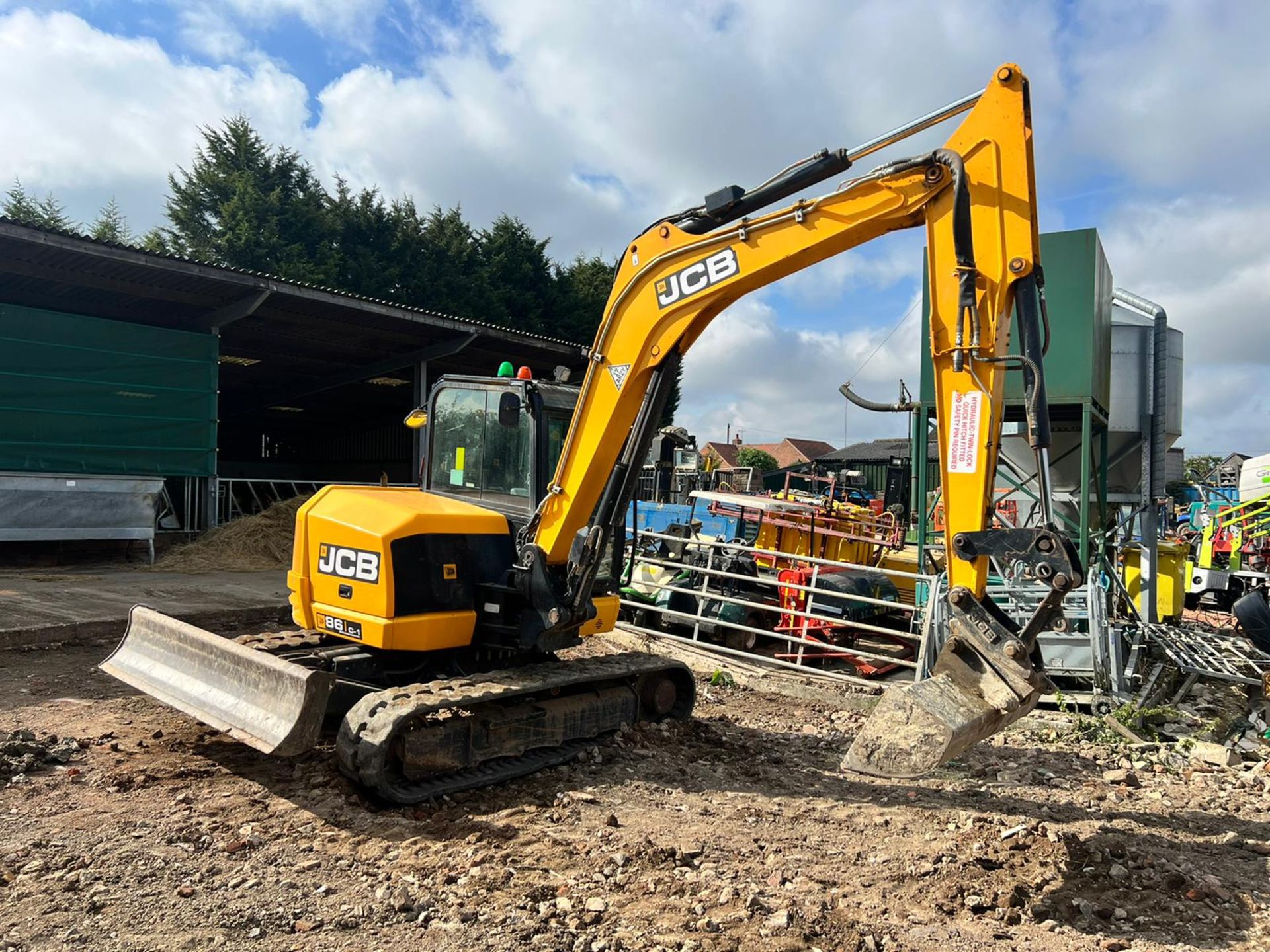 2017 JCB 86C-1 Groundworker 8.7 Ton Excavator *PLUS VAT*