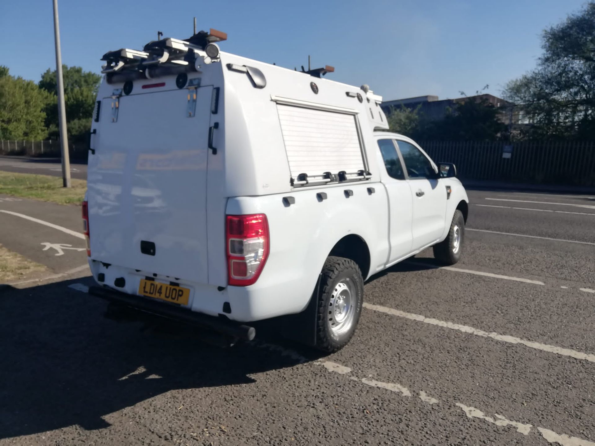 2014 FORD RANGER XL 4X4 TDCI WHITE PICK-UP *PLUS VAT* - Image 5 of 12