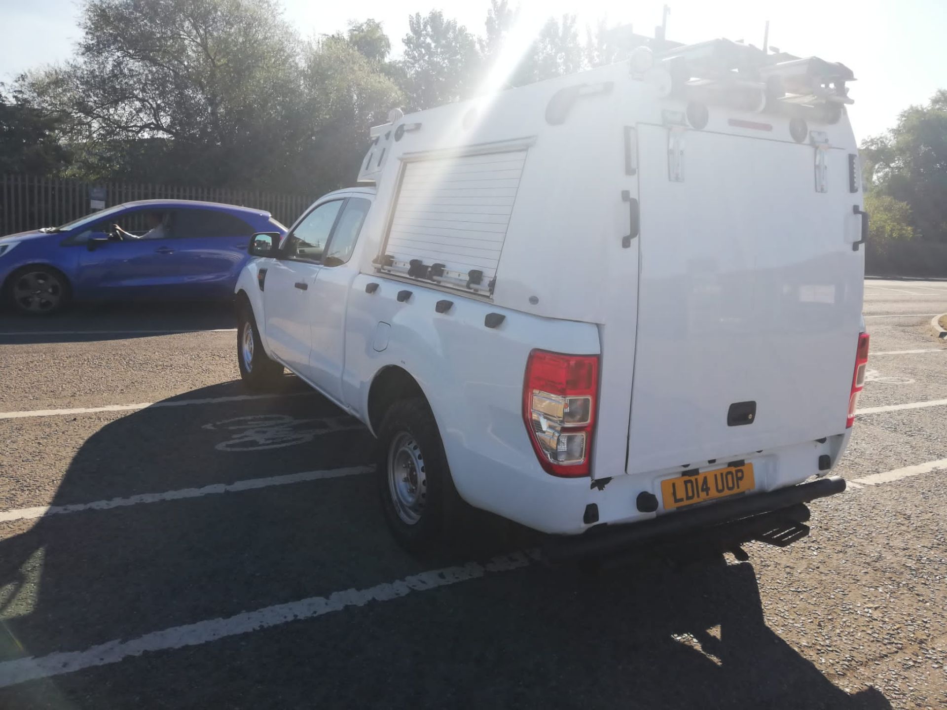 2014 FORD RANGER XL 4X4 TDCI WHITE PICK-UP *PLUS VAT* - Image 7 of 12