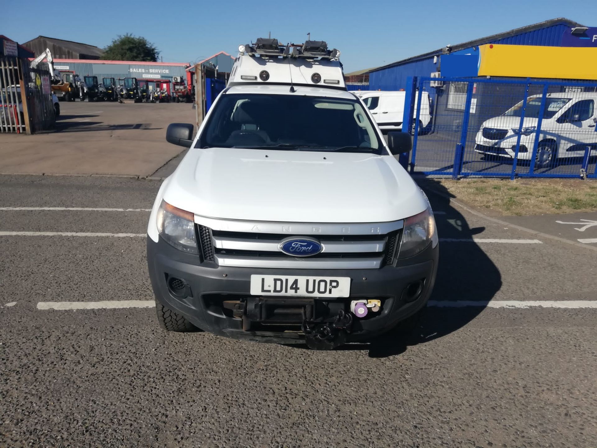 2014 FORD RANGER XL 4X4 TDCI WHITE PICK-UP *PLUS VAT* - Image 2 of 12