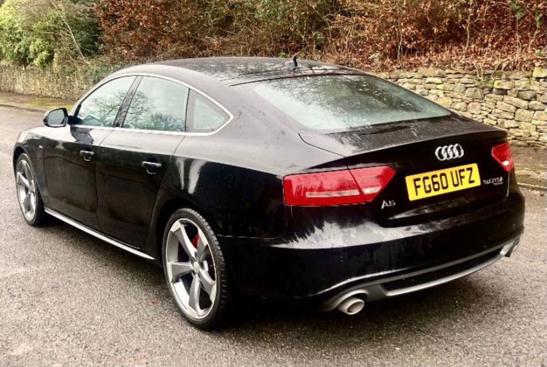 2010/60 REG AUD A5 S LINE TDI QUATTRO S-A 3.0 DIESEL SEMI AUTOMATIC BLACK COUPE *NO VAT* - Image 4 of 10