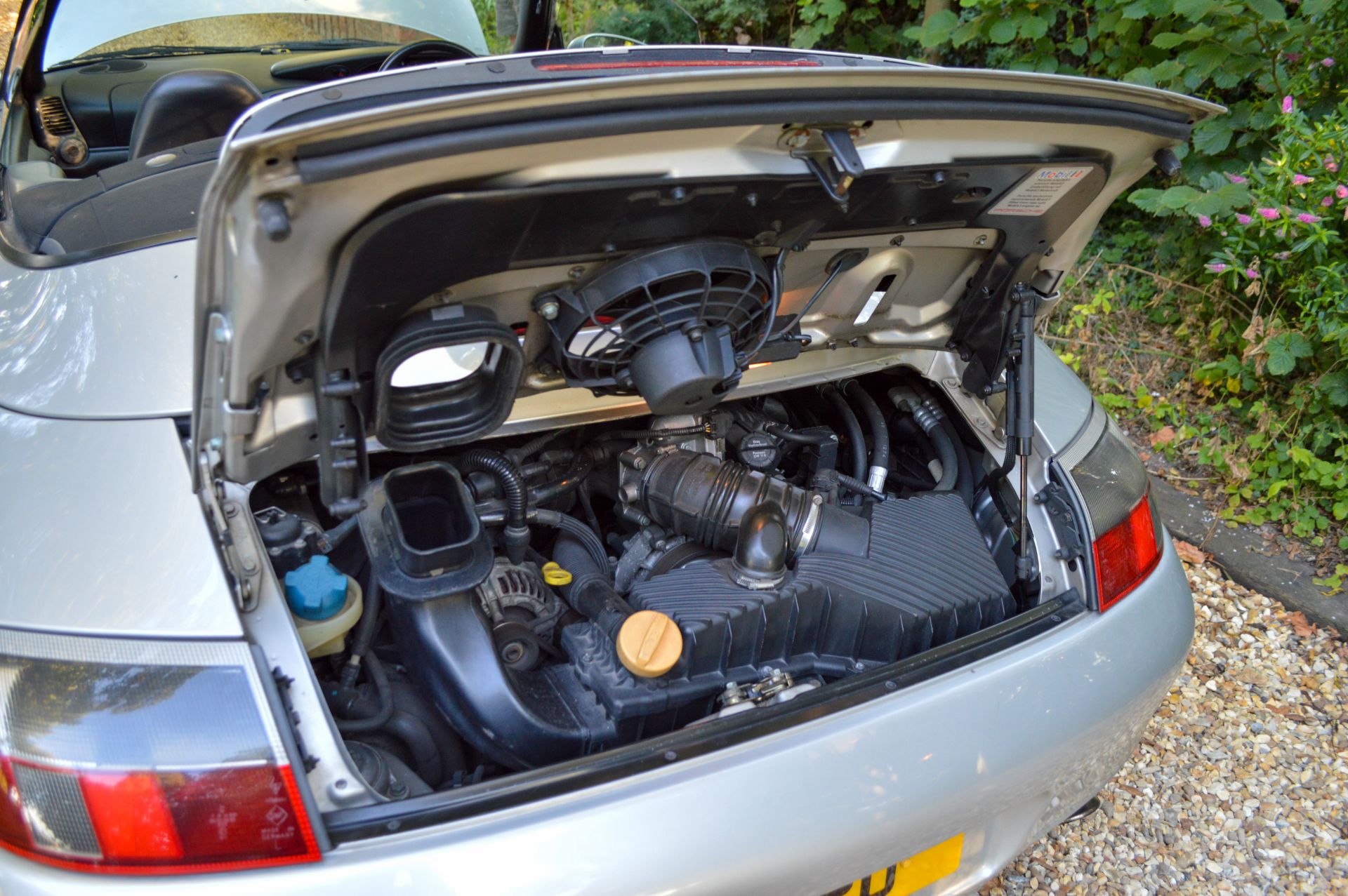 1999 PORSCHE 911 CARRERA 4 3.6 TIPTRONIC S SILVER CONVERTIBLE *NO VAT* - Image 49 of 52