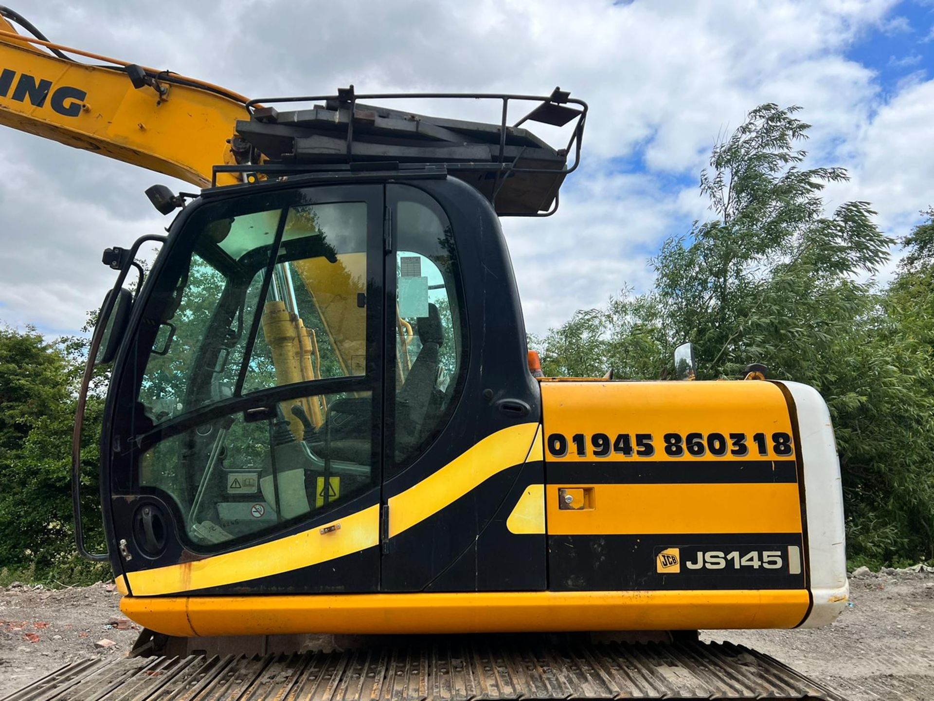 2007 JCB JS145 14.5 Tonne Excavator With Long Reach Boom *PLUS VAT* - Image 23 of 27