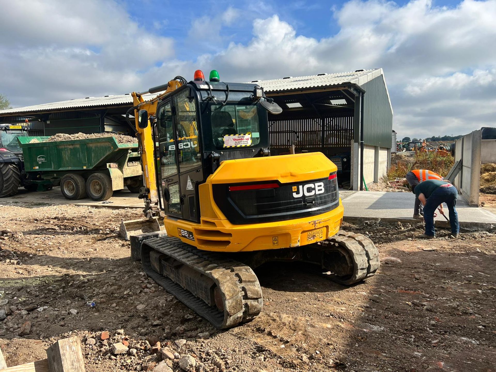 2017 JCB 86C-1 Groundworker 8.7 Ton Excavator *PLUS VAT* - Image 5 of 25