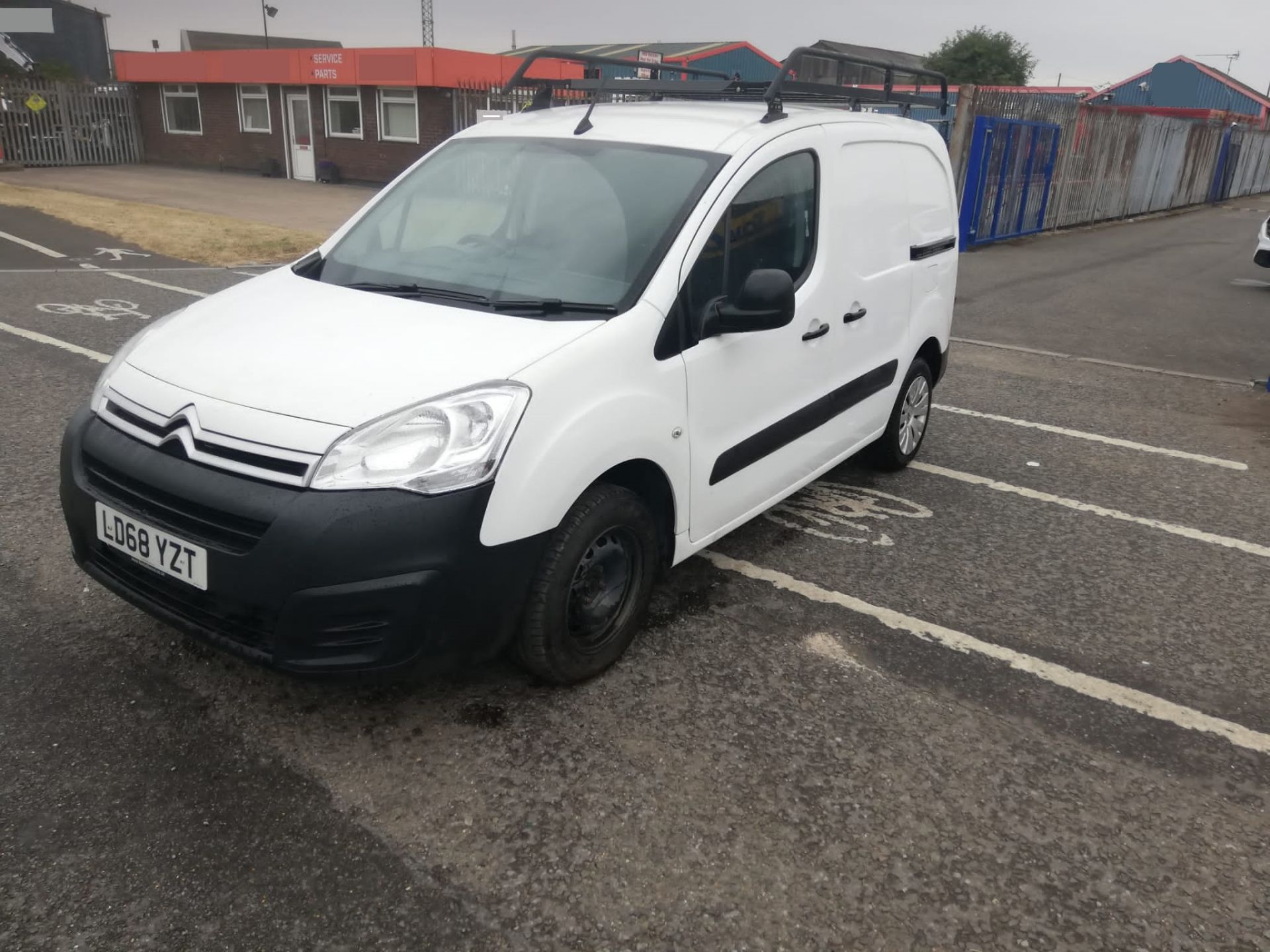 2018/68 CITROEN BERLINGO 850 EN-PRISE BLUEHDI WHITE PANEL VAN, 116,000 MILES *PLUS VAT* - Image 2 of 10