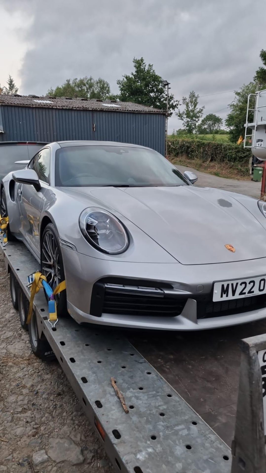 2022 PORSCHE 992 TURBO S-A SILVER COUPE *PLUS VAT* - Image 4 of 11