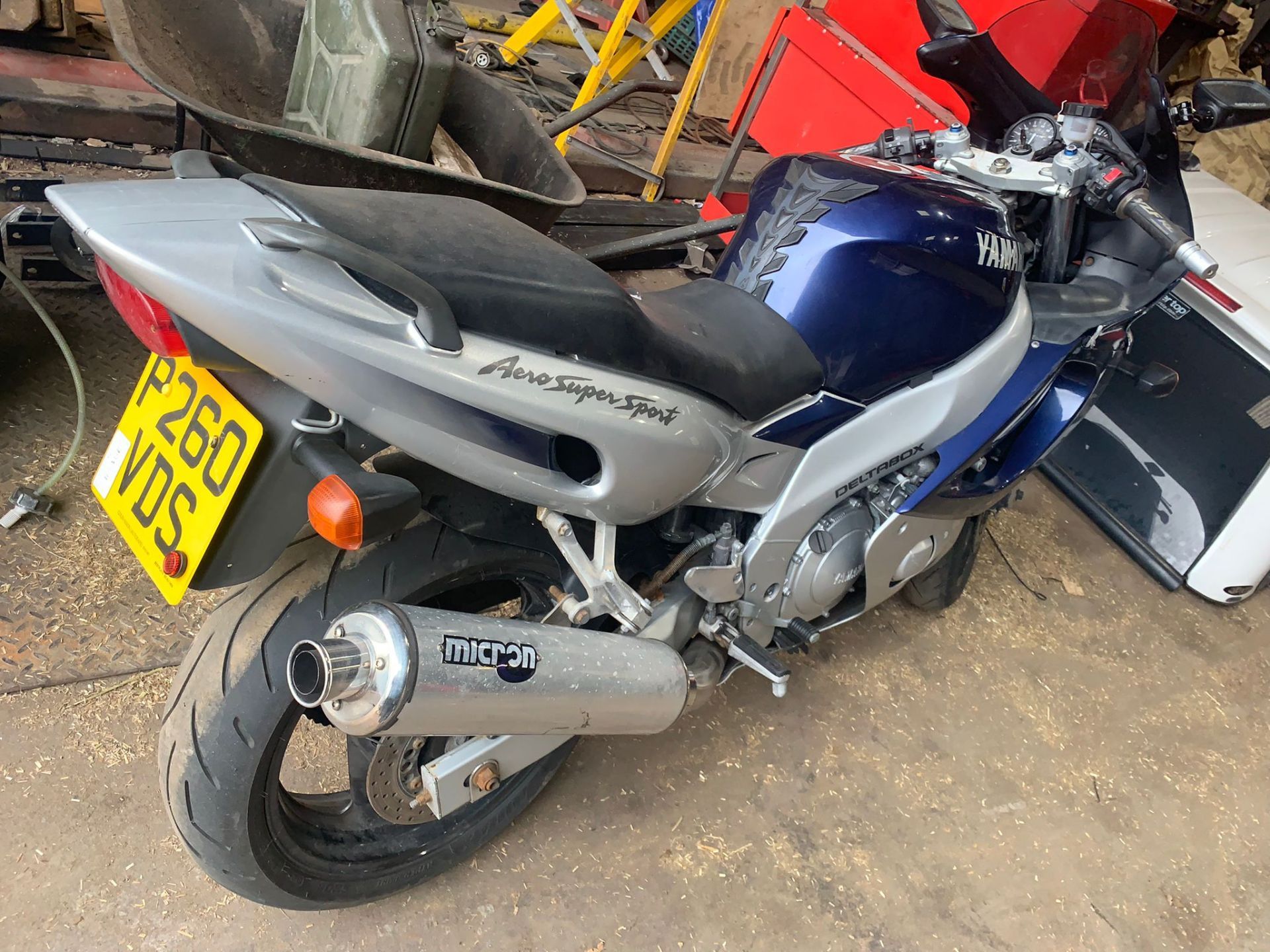 YAMAHA THUNDERCAT 600 MOTORBIKE, STARTS, SPARES OR REPAIRS *NO VAT* - Image 2 of 5