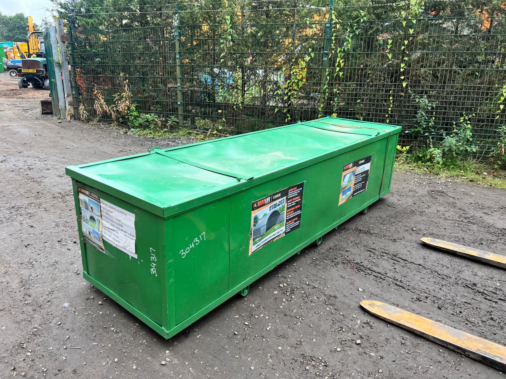 NEW/UNUSED HARDLIFE UTILITY CONTAINER CANOPY SHEDS *PLUS VAT* - Image 2 of 8