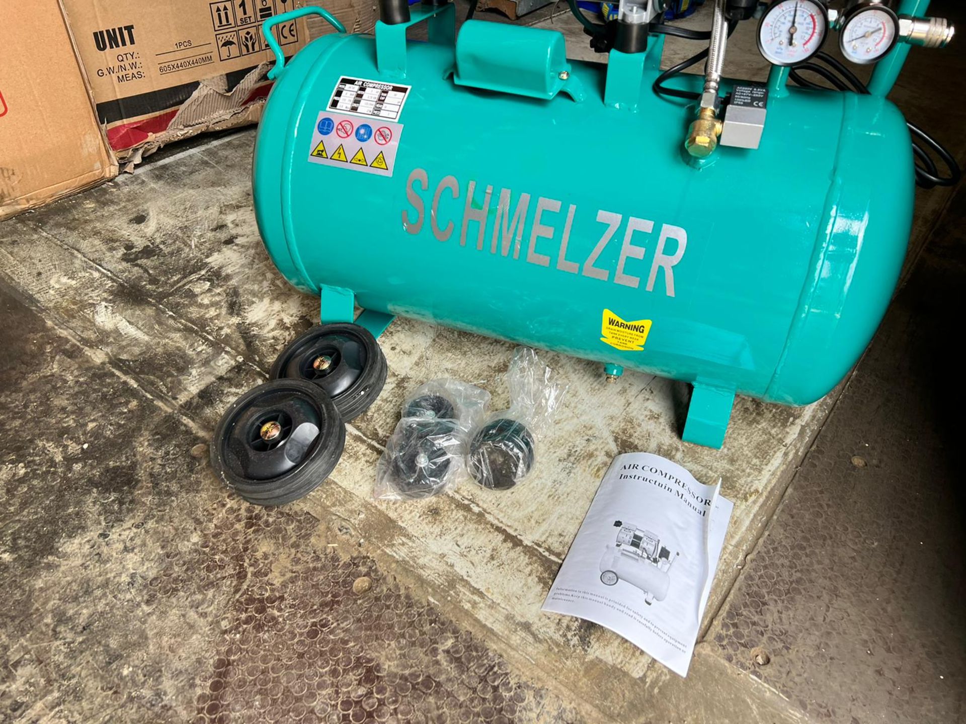 New And Unused Schmelzer JN750 Air Compressor *PLUS VAT* - Image 3 of 8