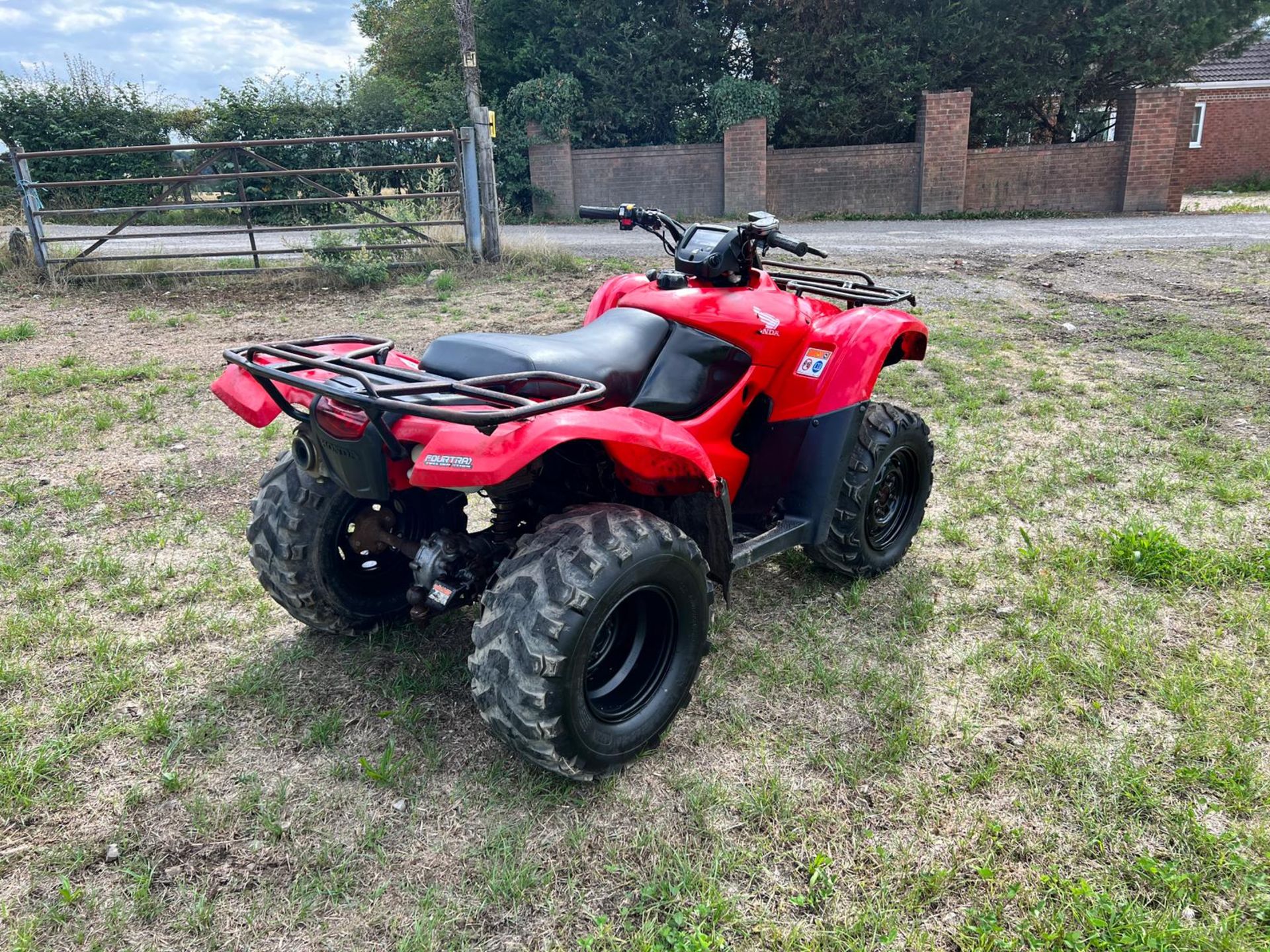 2011 Honda TRX420 4x4 Farm Quad Bike Runs And Drives *PLUS VAT* - Image 4 of 11