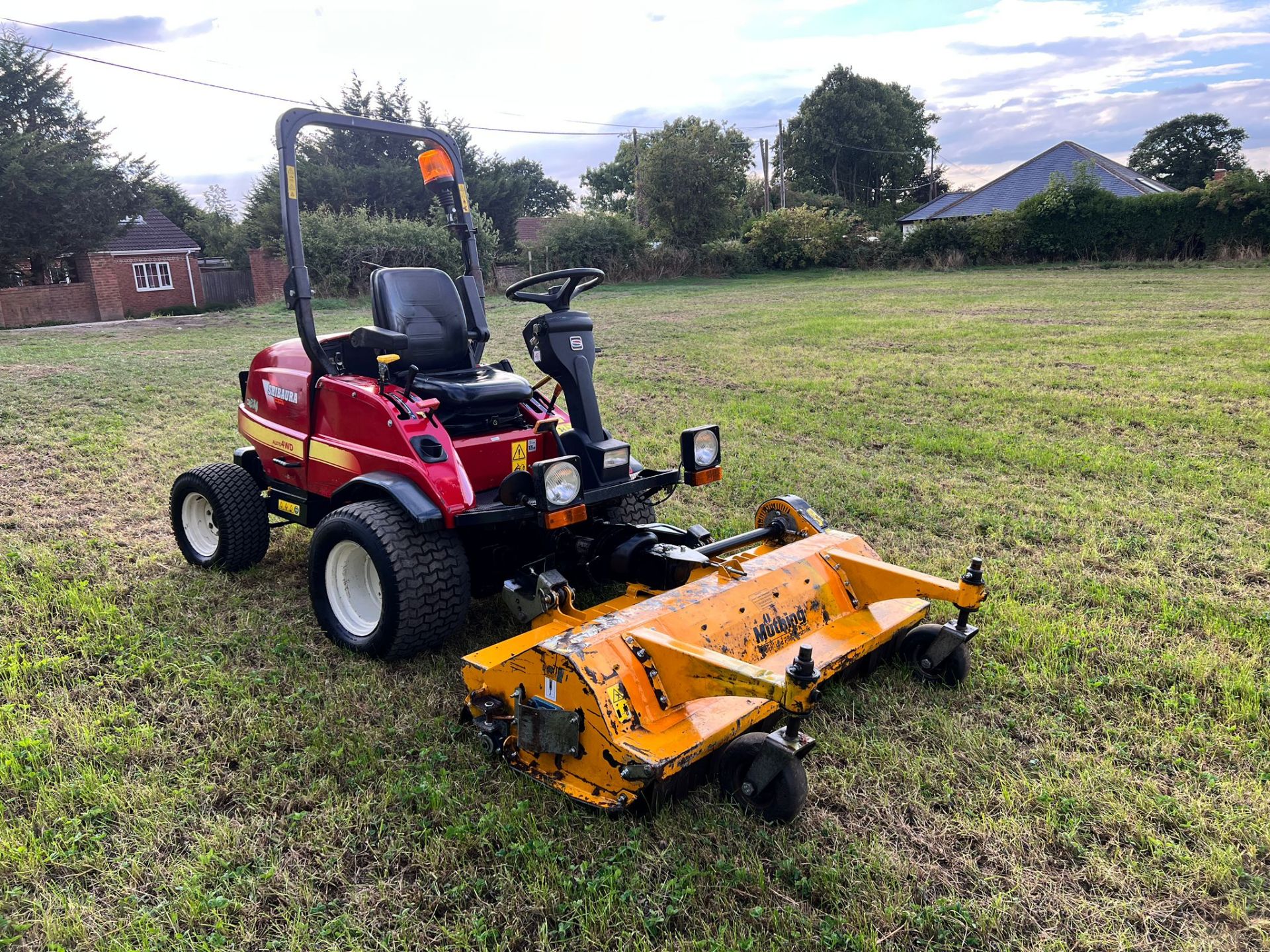 2014 Shibaura CM374 4WD Outfront Ride On Mower *PLUS VAT*