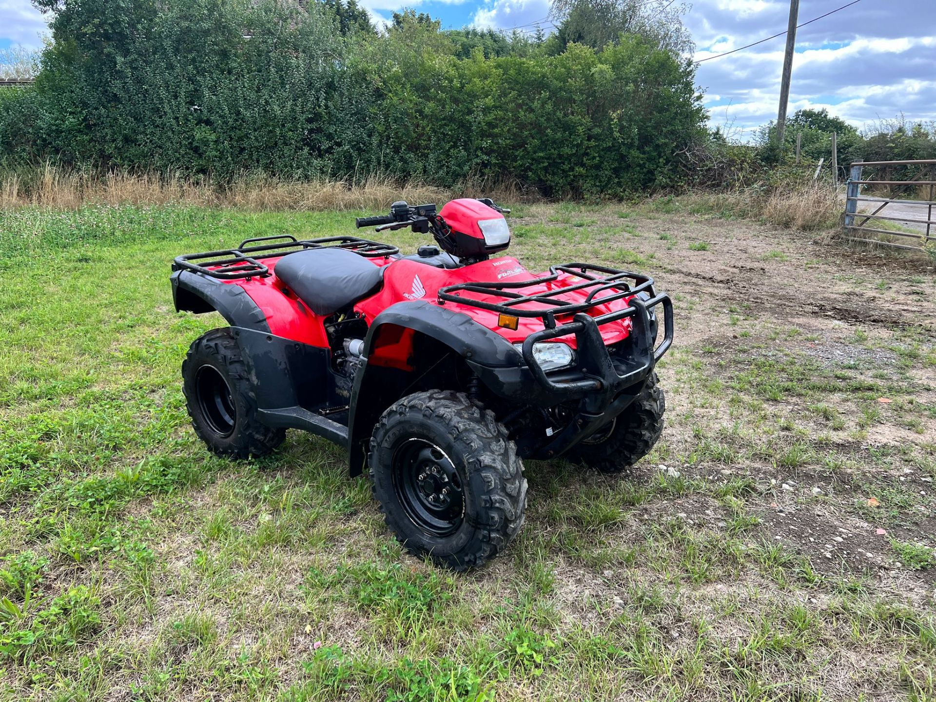 2012 HONDA TRX500 4X4 FARM QUAD BIKE, RUNS AND DRIVES, SHOWING A LOW 1126 HOURS *PLUS VAT*