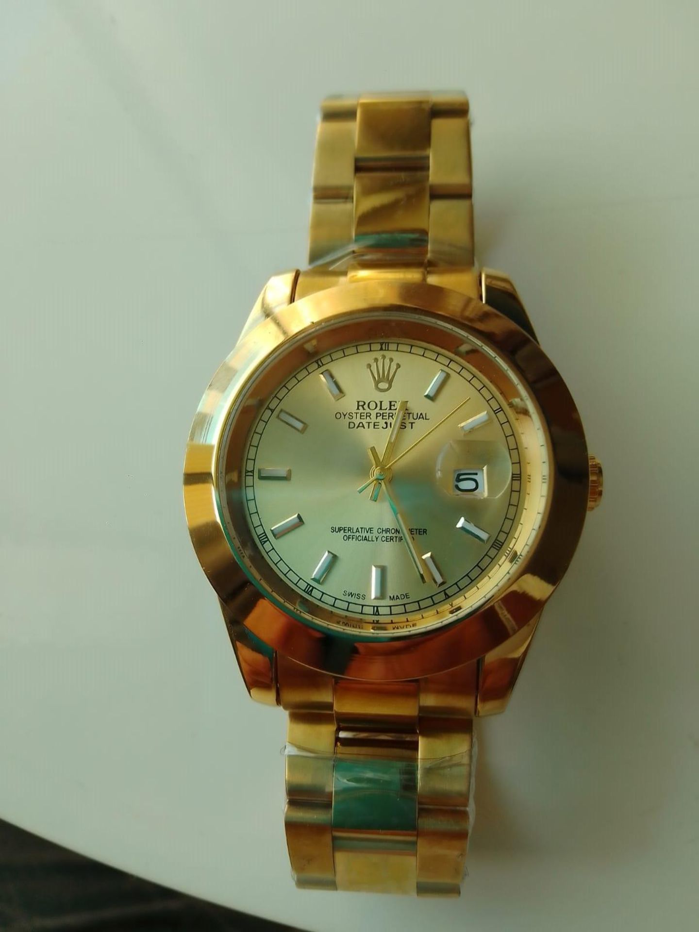 ROLEX OYSTER PERPETUAL DATE JUST WATCH, NO BOX/PAPERS *NO VAT*