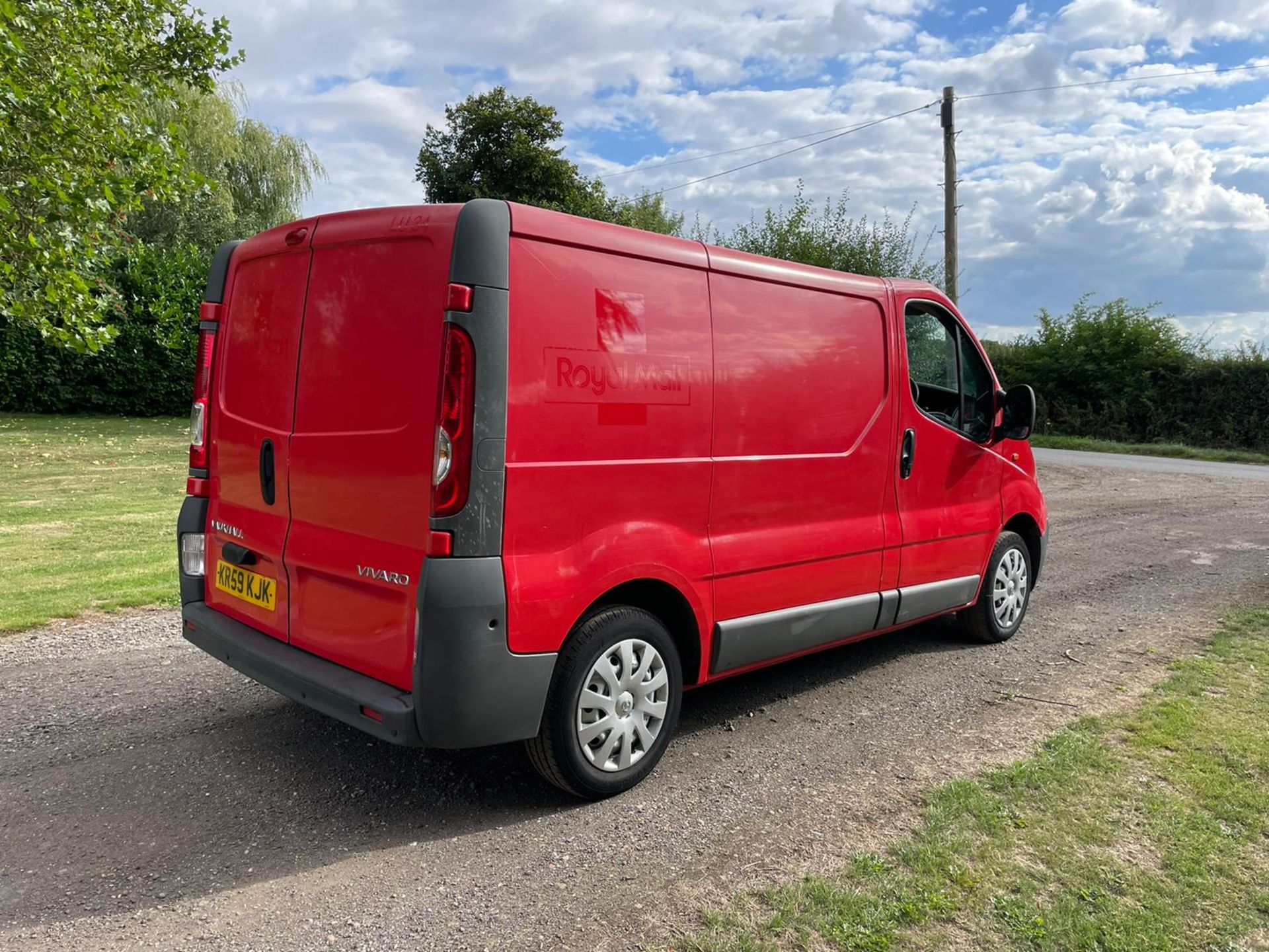 2009/59 VAUXHALL VIVARO 2700 CDTI SWB RED PANEL VAN - 107,764 MILES - MANUAL *PLUS VAT* - Image 7 of 14