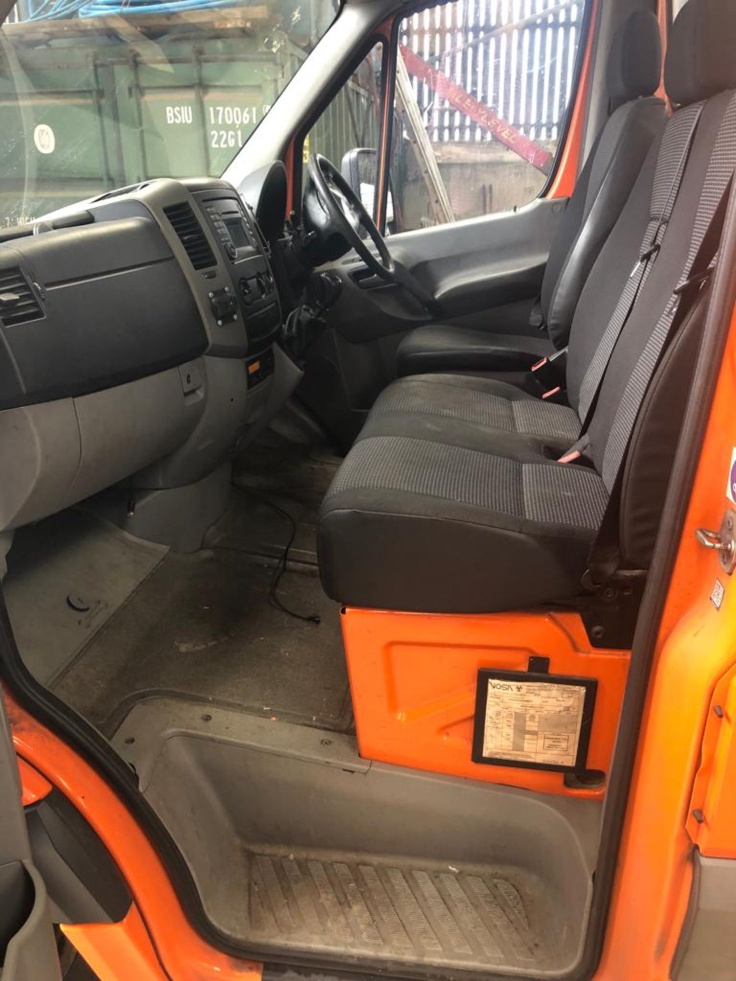 2011/61 MERCEDES-BENZ SPRINTER 513 CDI ORANGE LWD CHASSIS CAB, 185,557 MILES *PLUS VAT* - Image 12 of 13