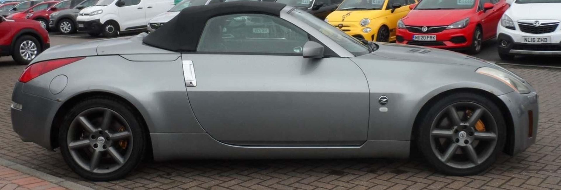 2005 Nissan 350 Z 3.5 V6 Convertible 2dr Petrol Silver Convertible - 106K MILES - 2 KEYS *NO VAT* - Image 8 of 16