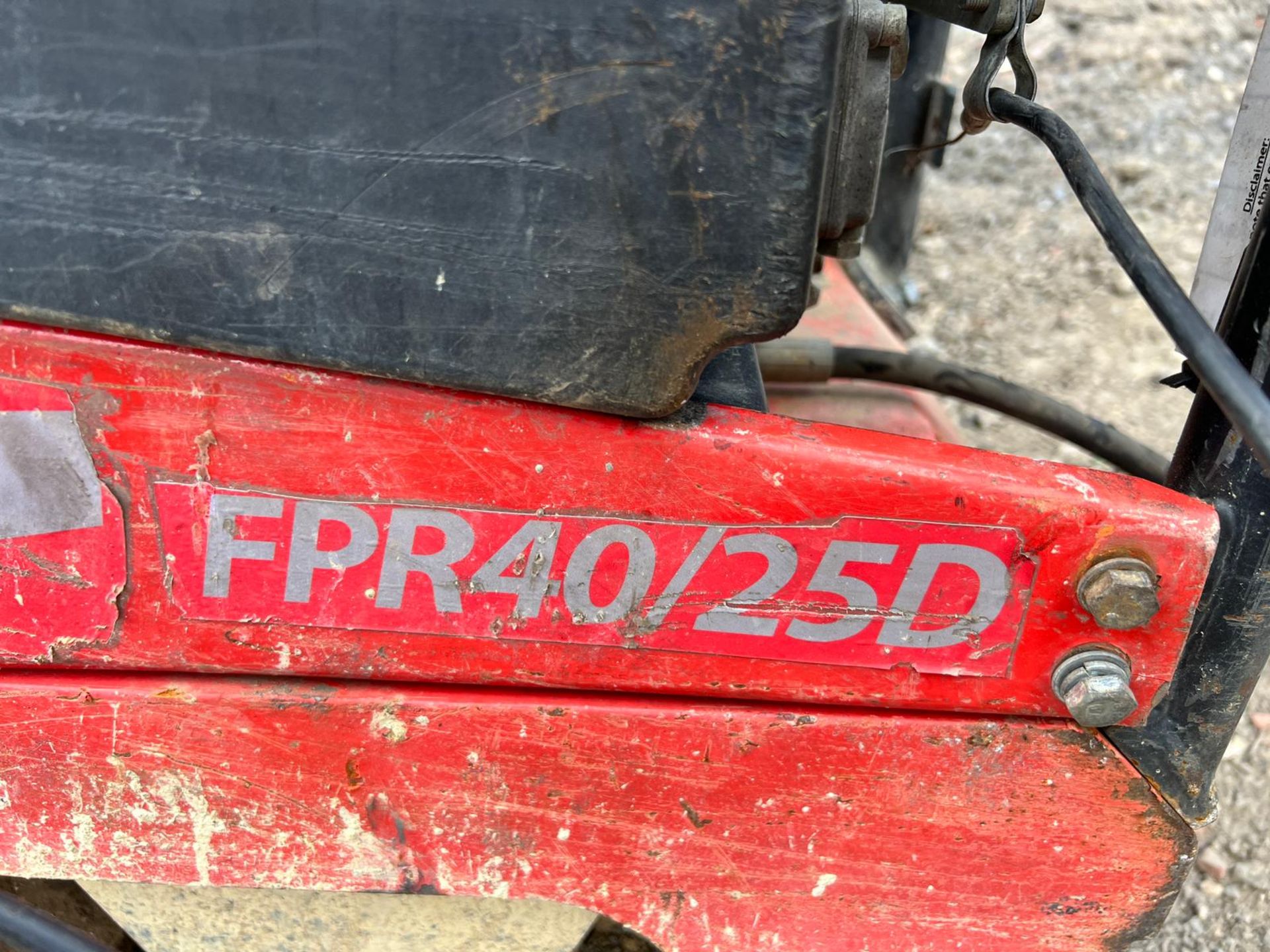 2014 Fairport FPR40/25D Diesel Compaction Plate *PLUS VAT* - Image 11 of 11