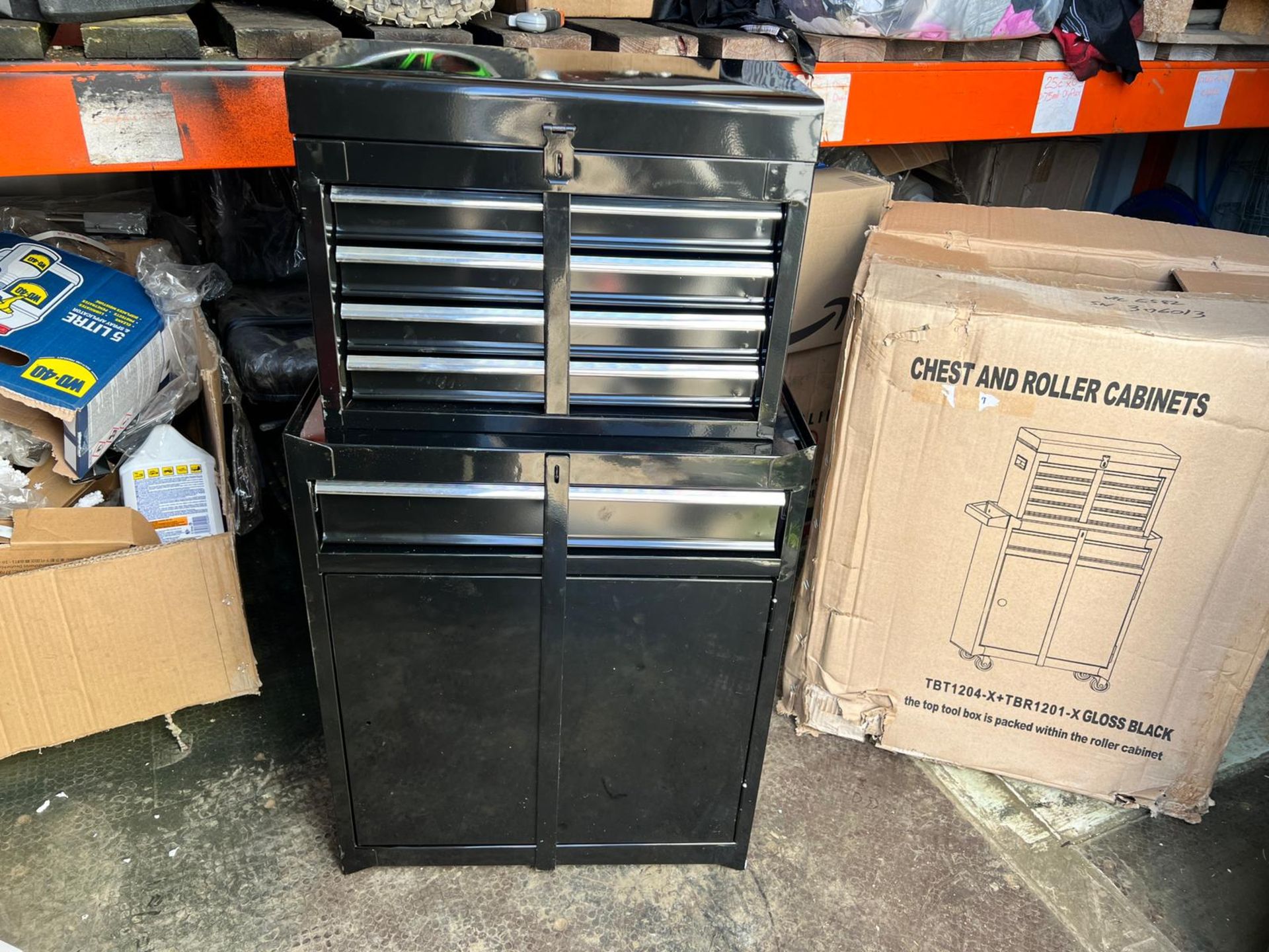 New And Unused Black Rolling Toolbox And Top 4 Draw Cabinet *PLUS VAT* - Bild 17 aus 23