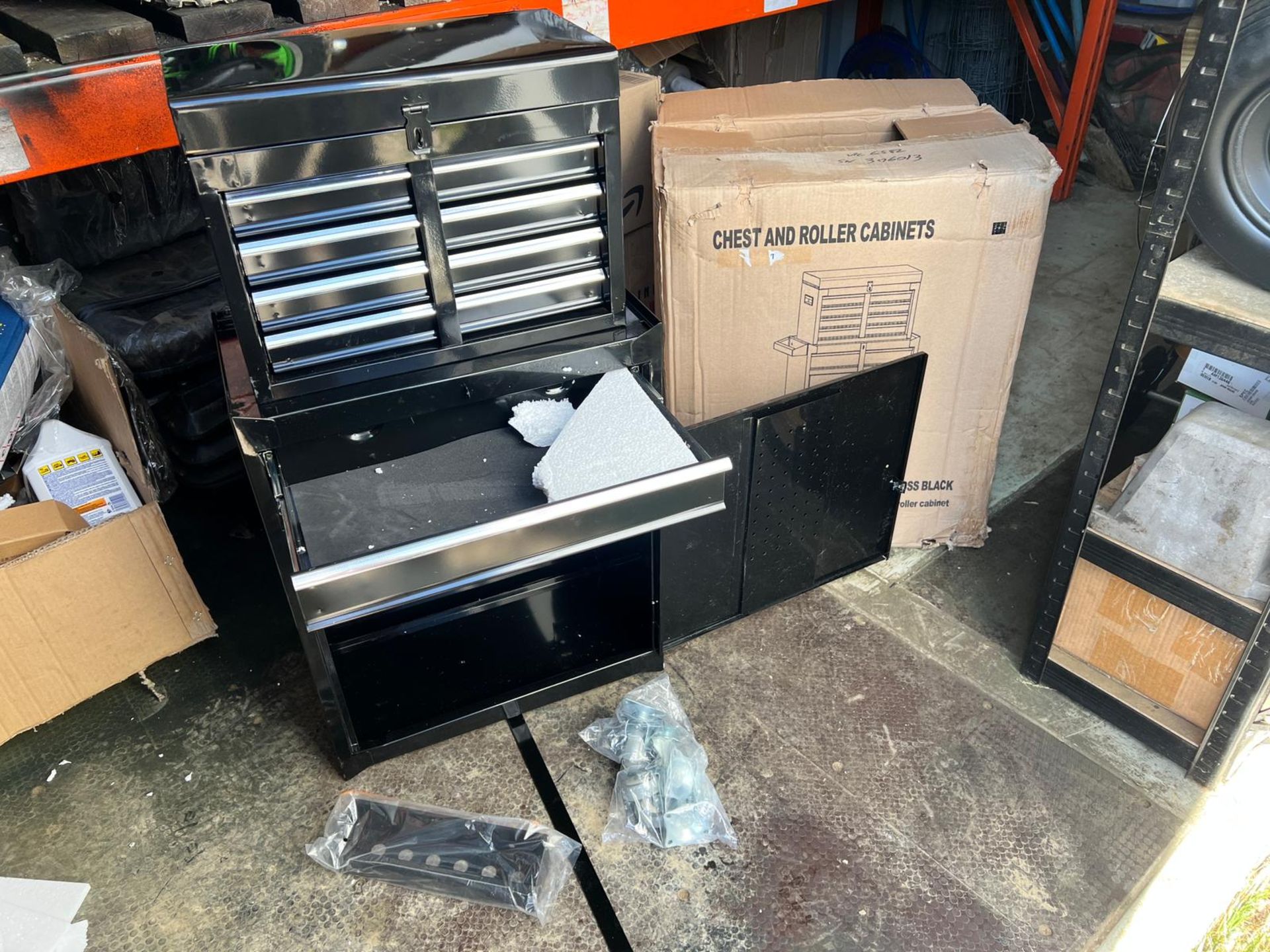 New And Unused Black Rolling Toolbox And Top 4 Draw Cabinet *PLUS VAT* - Bild 20 aus 23