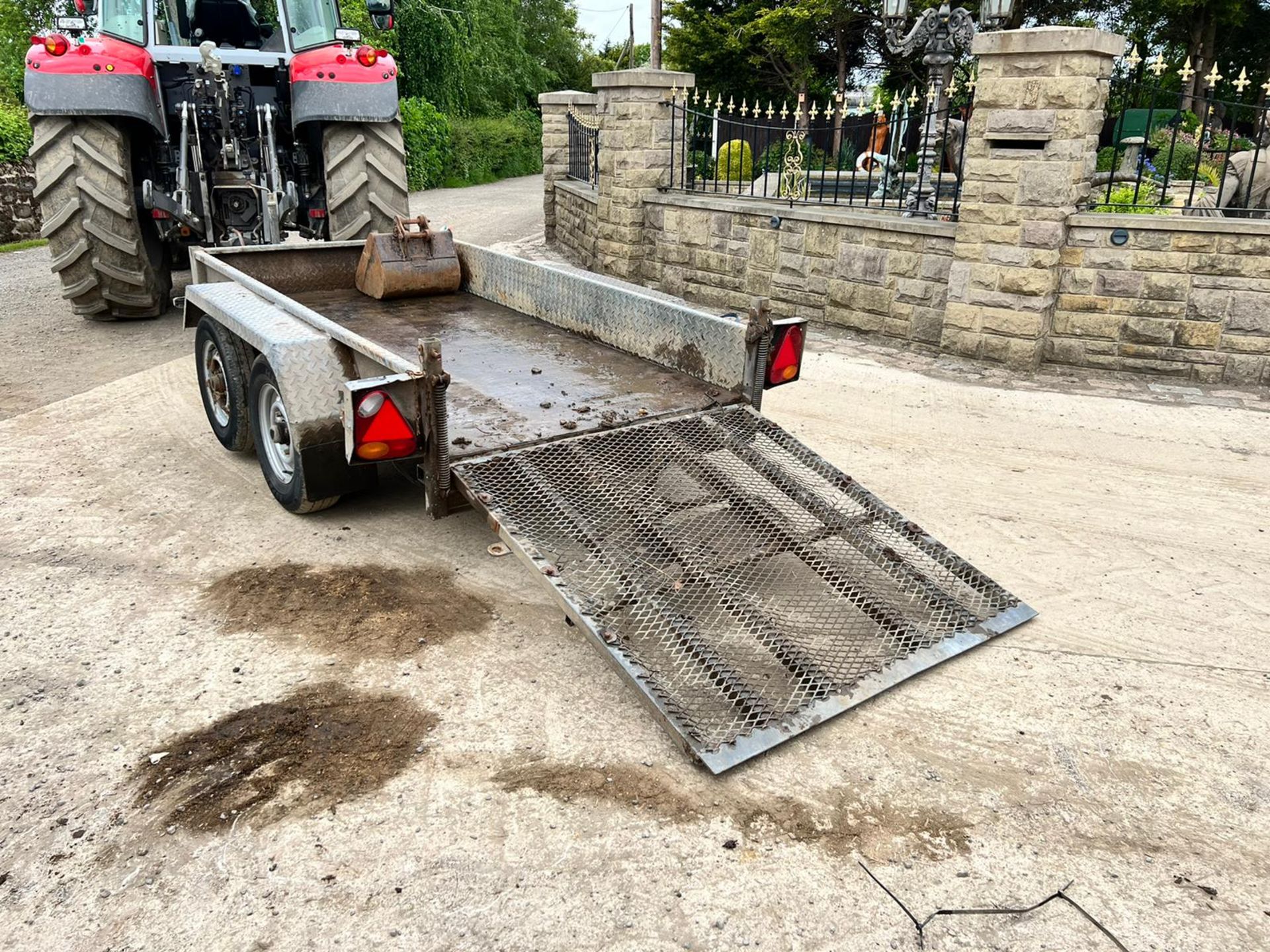 2013 JCB 8018 1.8 Ton Mini Digger With Indespension 2.7 Ton Plant Trailer Runs Drives "PLUS VAT" - Image 12 of 28