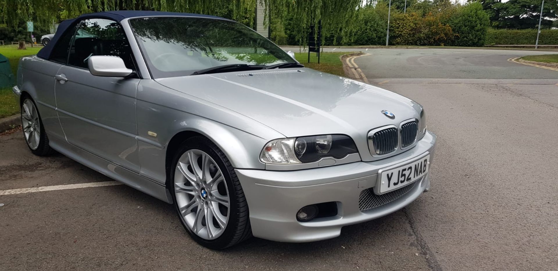 2003/52 BMW 330CI SILVER CONVERTIBLE - 2 KEYS - 103K MILES *NO VAT* - Image 15 of 43