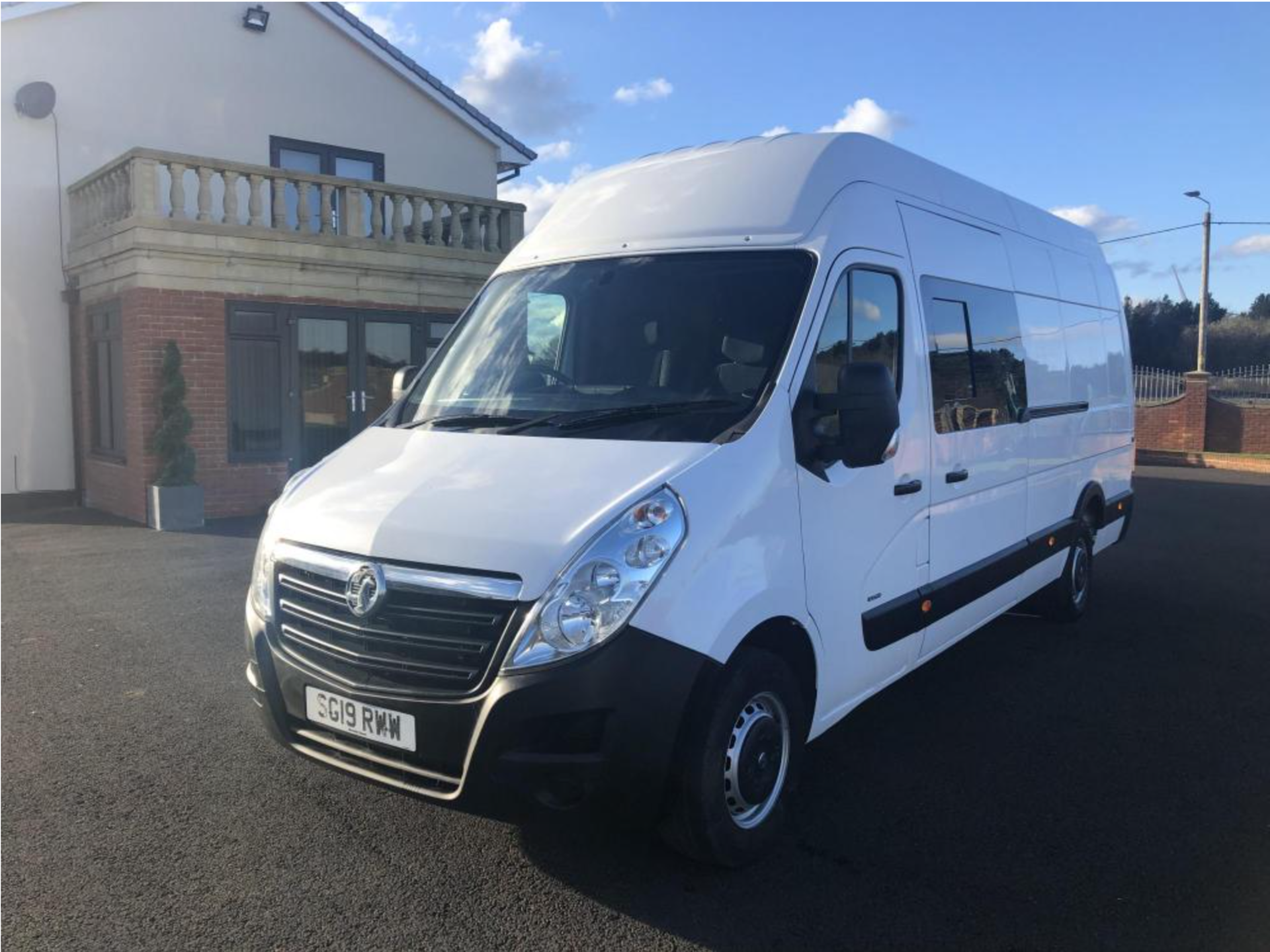 2019 Vauxhall movano 140 bhp bi turbo long and high crew van, euro 6, 120.000 miles *PLUS VAT* - Image 17 of 17