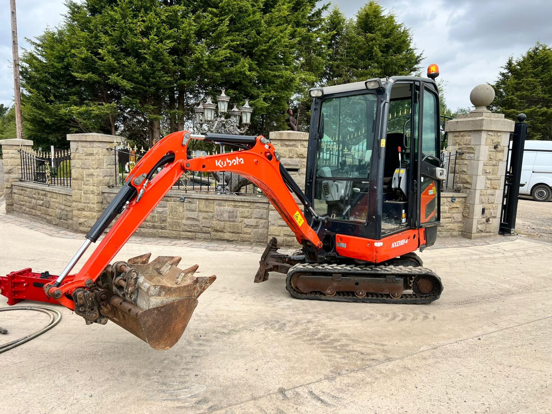 2018 Kubota KX018-4 1.8 Ton Mini Digger With New And Unused ES *PLUS VAT* - Image 3 of 21