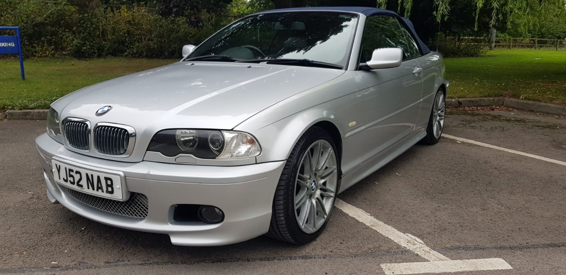 2003/52 BMW 330CI SILVER CONVERTIBLE - 2 KEYS - 103K MILES *NO VAT* - Image 5 of 43