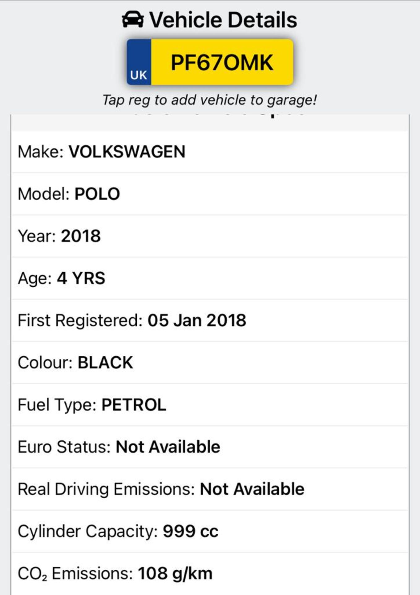 2018/67 VOLKSWAGEN POLO BEATS BLACK HATCHBACK WITH BEATS AUDIO SYSTEM - WITH FSH *NO VAT* - Image 25 of 26