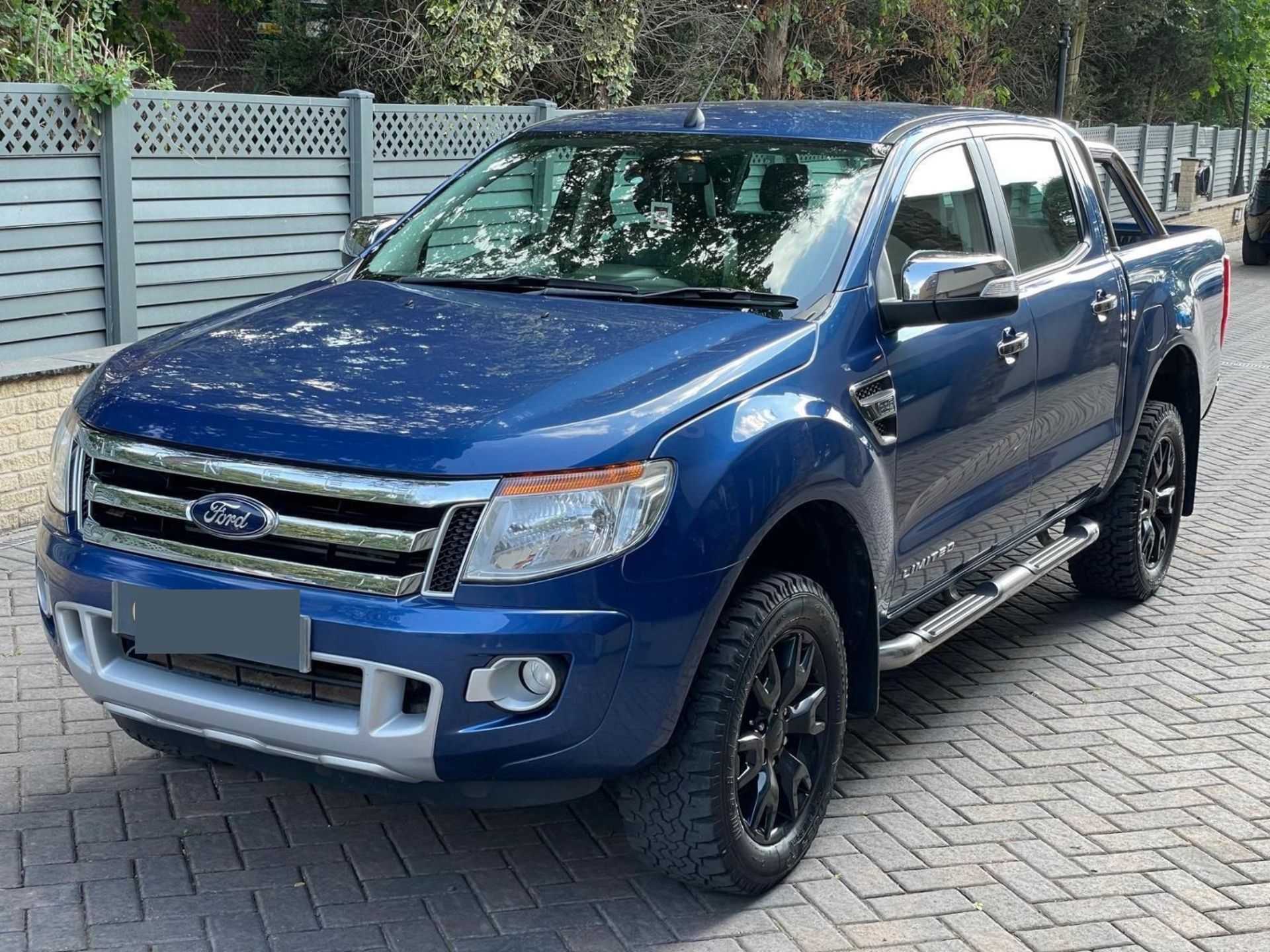 EYE CATCHING TRUCK! 2014/63 FORD RANGER LIMITED 4X4 TDCI BLUE PICK UP - BLUETOOTH *NO VAT*