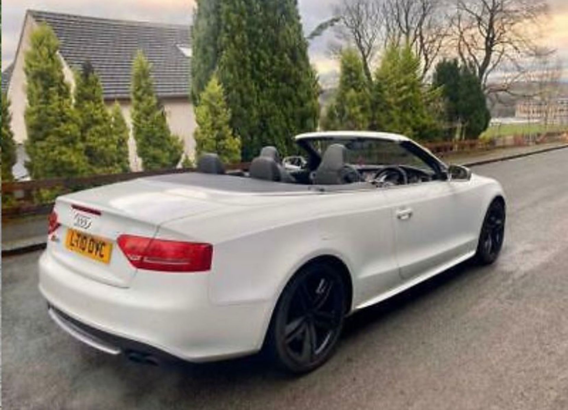 2010 AUDI S5 V6T QUATTRO AUTO WHITE CONVERTIBLE - PARKING SENSORS - SAT NAV - 2 KEYS *NO VAT* - Image 5 of 11