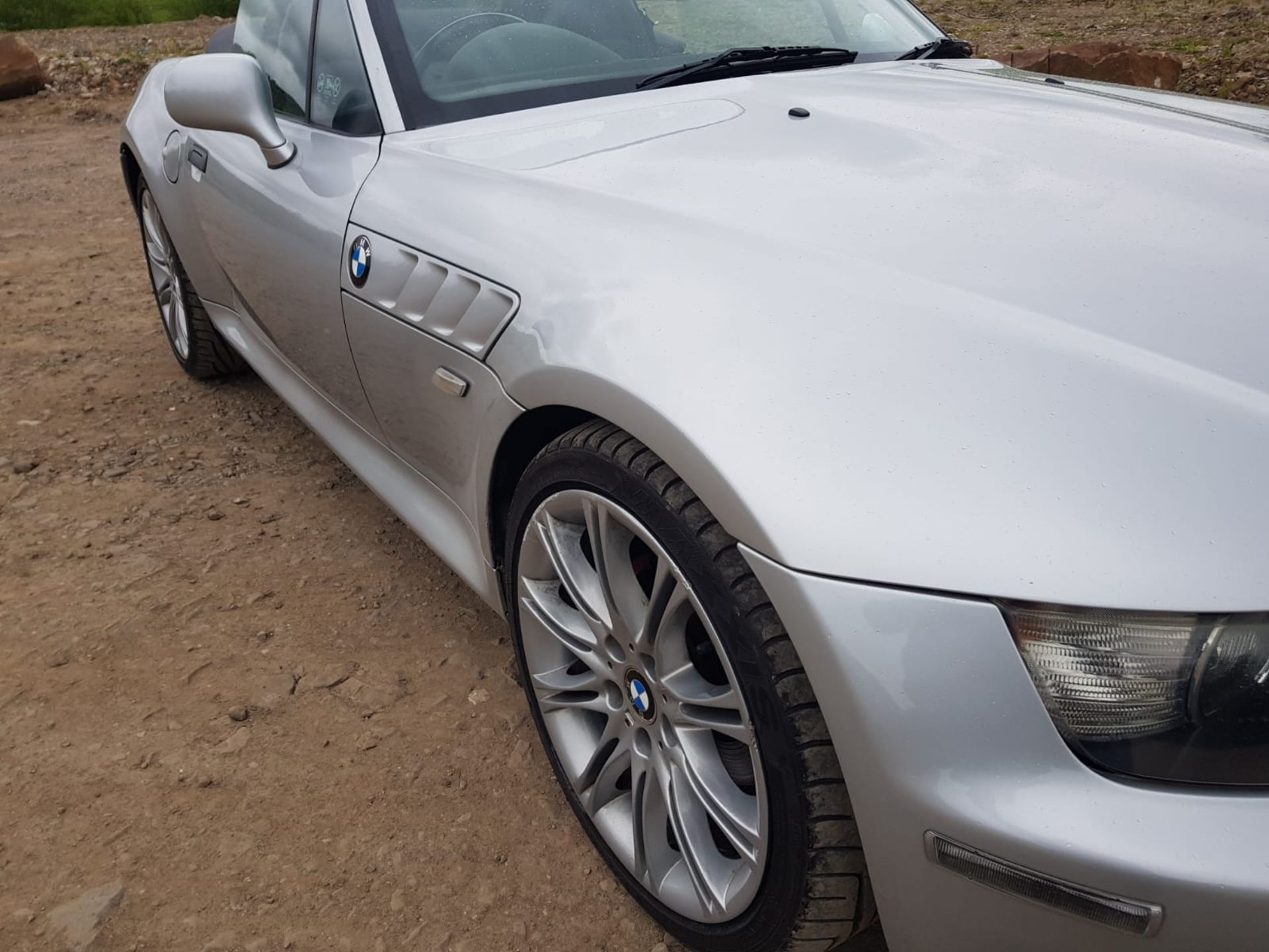 2001/51 BMW Z3 SILVER CONVERTIBLE, 2 KEYS, NEW WINDSCREEN, WIPERS, BUMPER INDICATOR LENSES *NO VAT* - Image 11 of 68