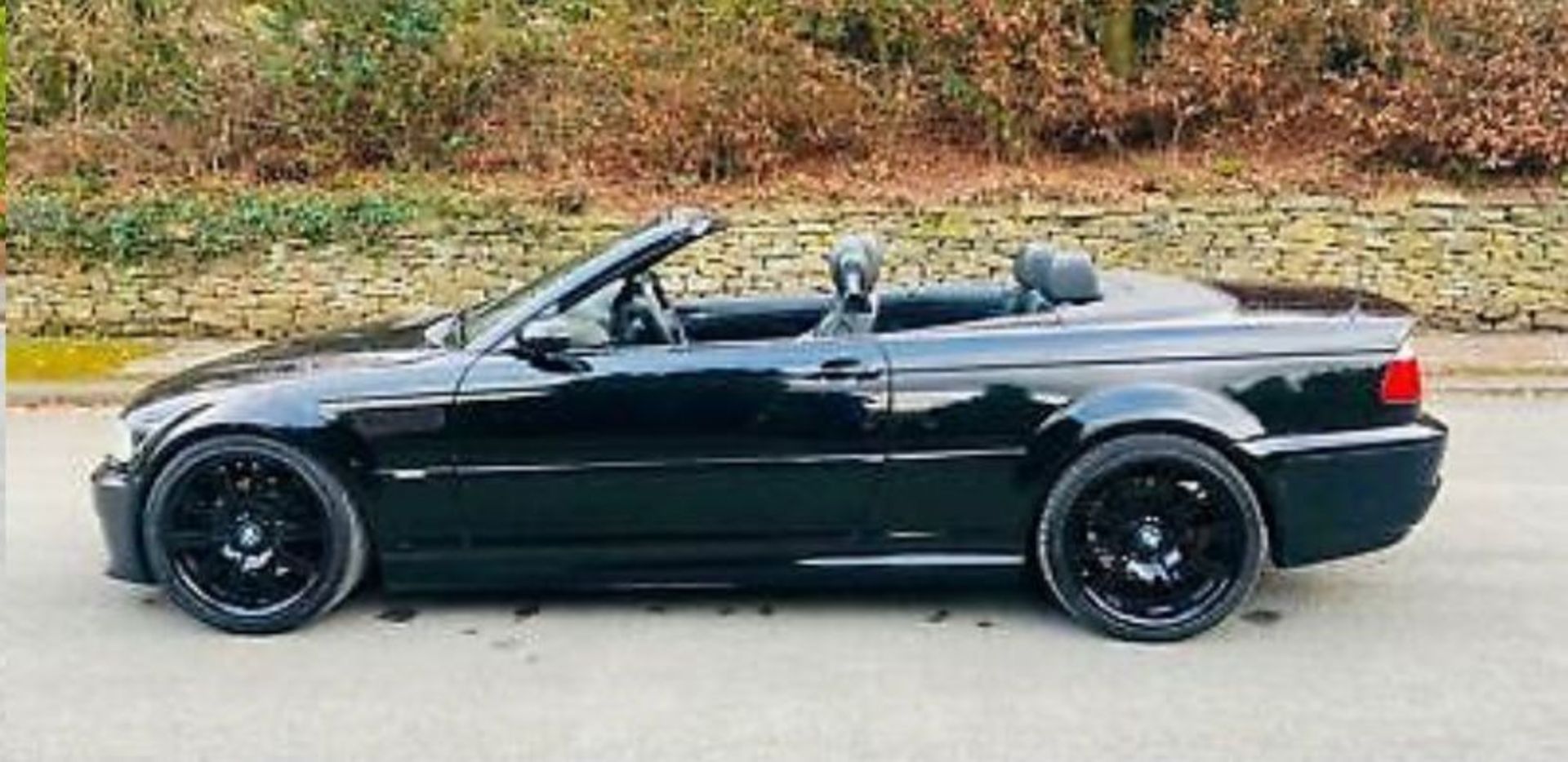 2002 BMW M3 E46 3.2 BLACK CONVERTIBLE *NO VAT* - Image 3 of 12