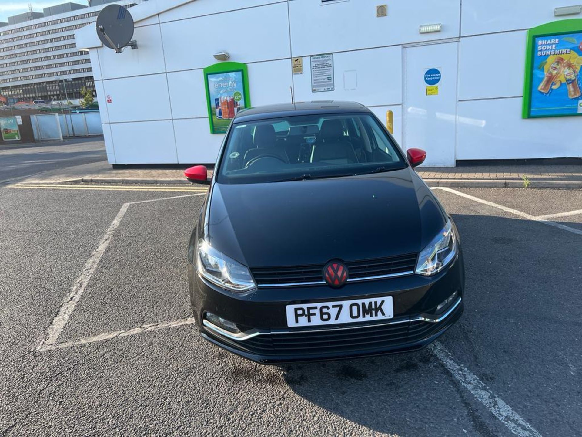 2018/67 VOLKSWAGEN POLO BEATS BLACK HATCHBACK WITH BEATS AUDIO SYSTEM - WITH FSH *NO VAT* - Image 10 of 26