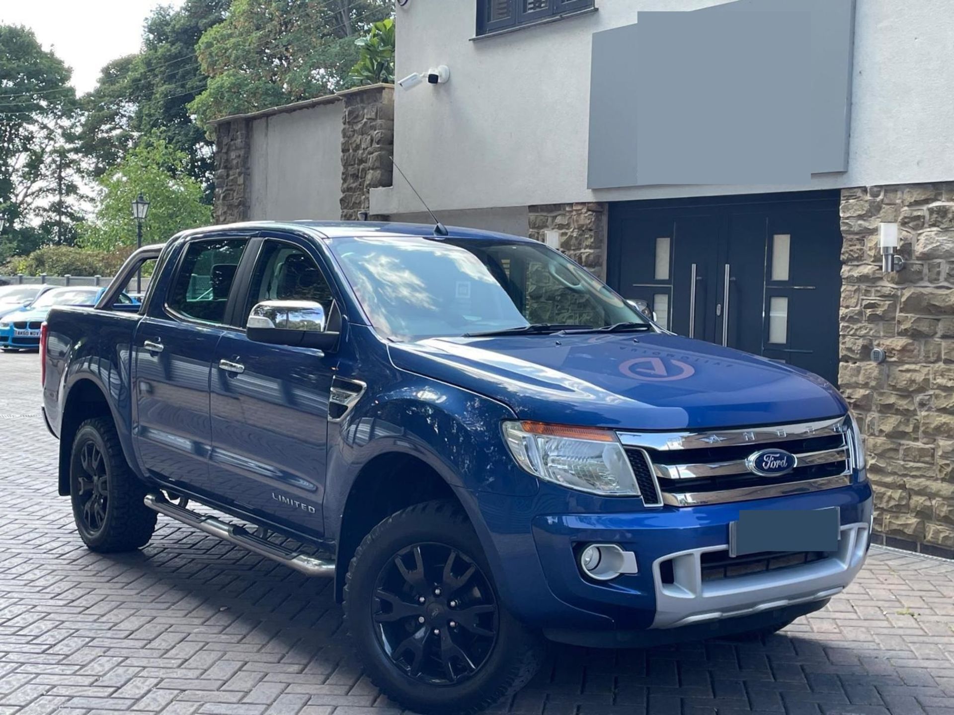 EYE CATCHING TRUCK! 2014/63 FORD RANGER LIMITED 4X4 TDCI BLUE PICK UP - BLUETOOTH *NO VAT* - Image 3 of 12