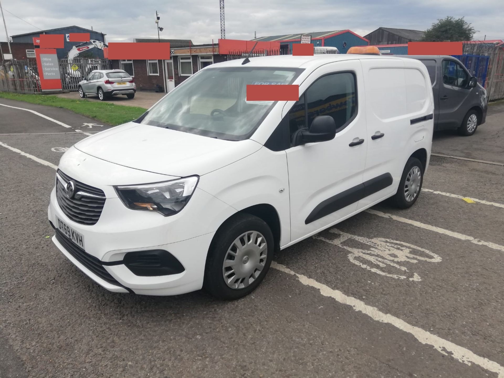 2020/69 VAUXHALL COMBO 2000 SPORTIVE S/S WHITE PANEL VAN, 46,000 MILES *PLUS VAT*